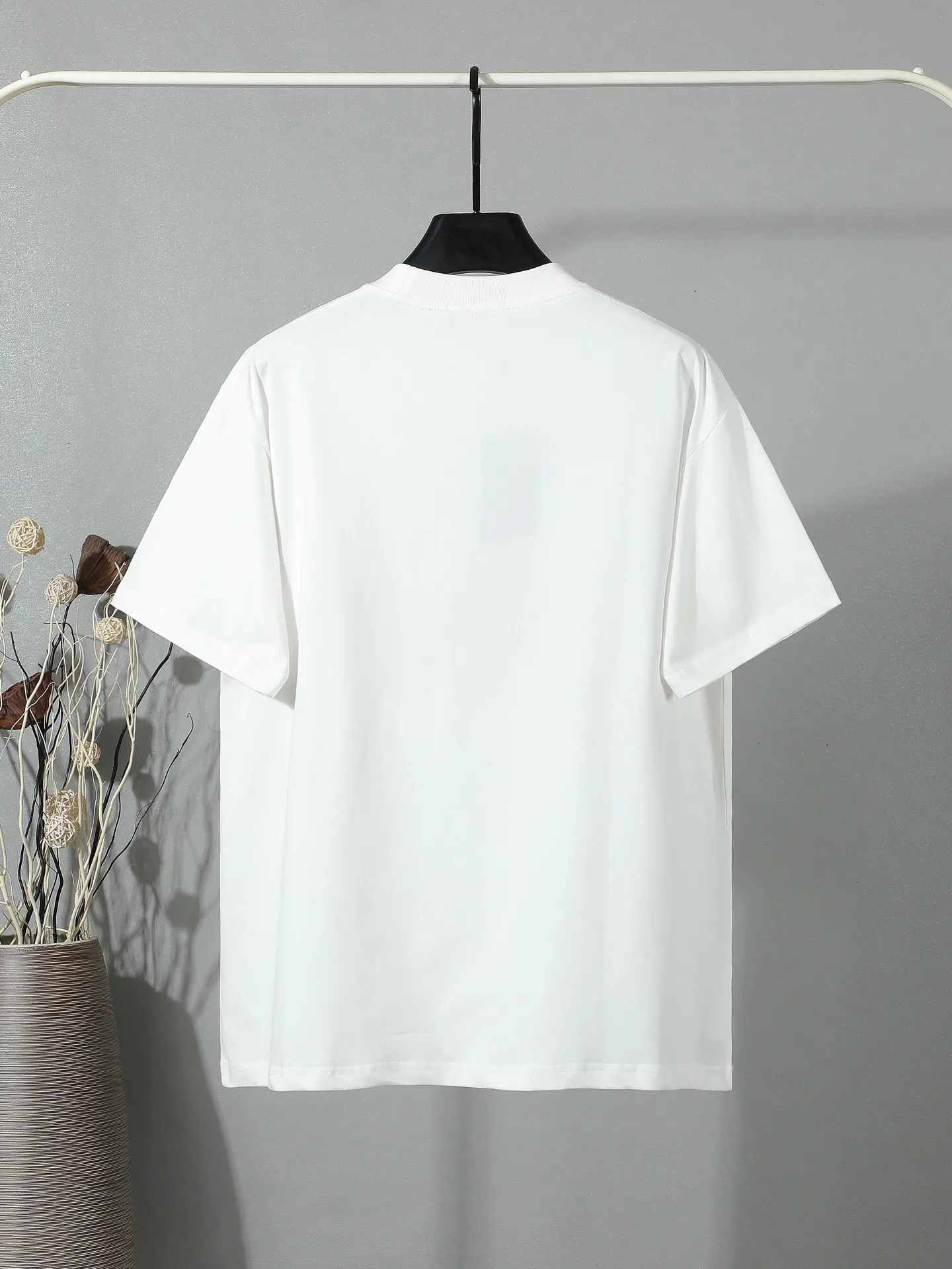 Embroidered Logo Crest Cotton T-Shirt D14011242 — view 2