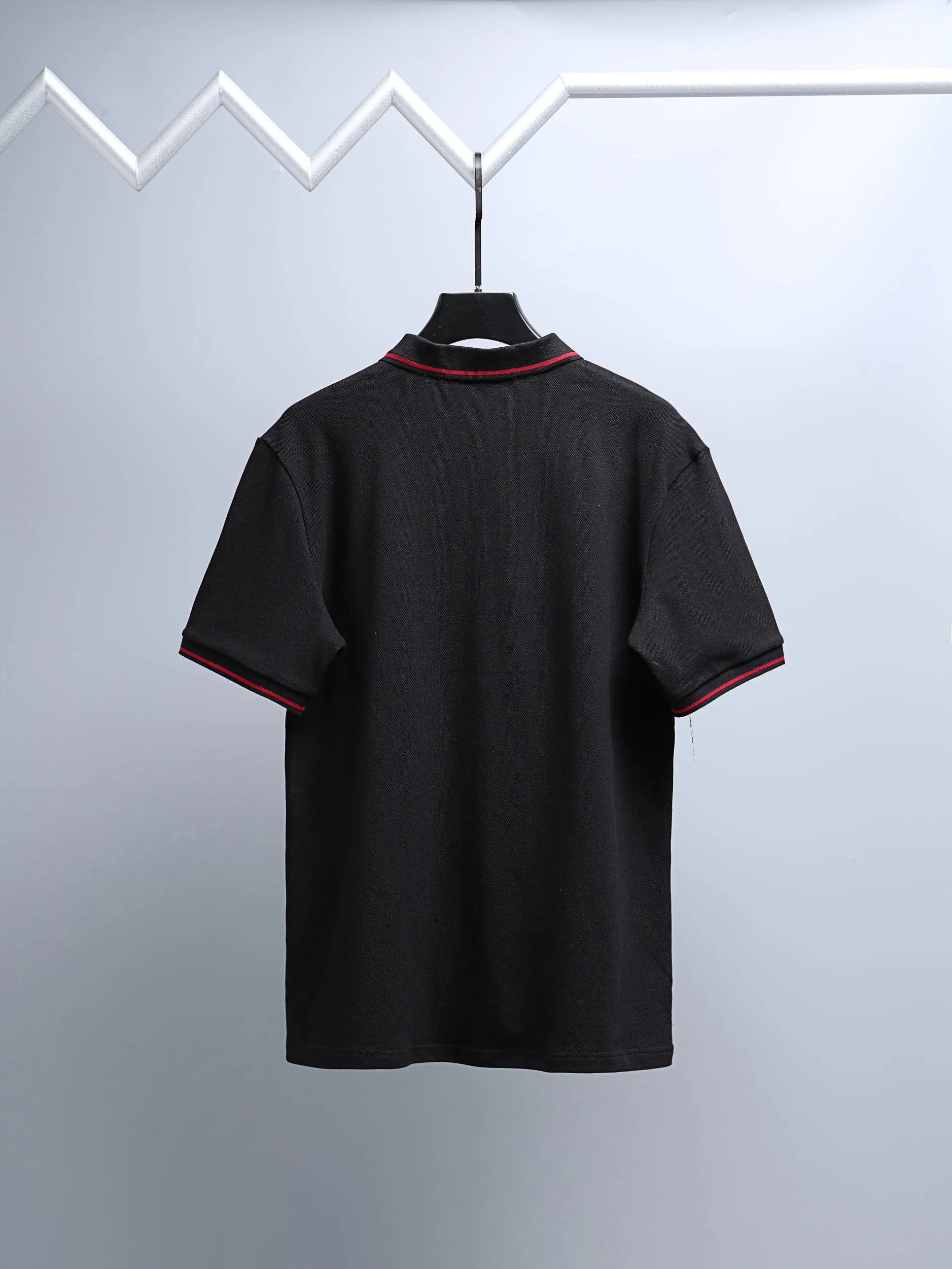 Logo-Appliquéd Tipped Cotton-Piqué Polo Shirt D14011227 — view 2