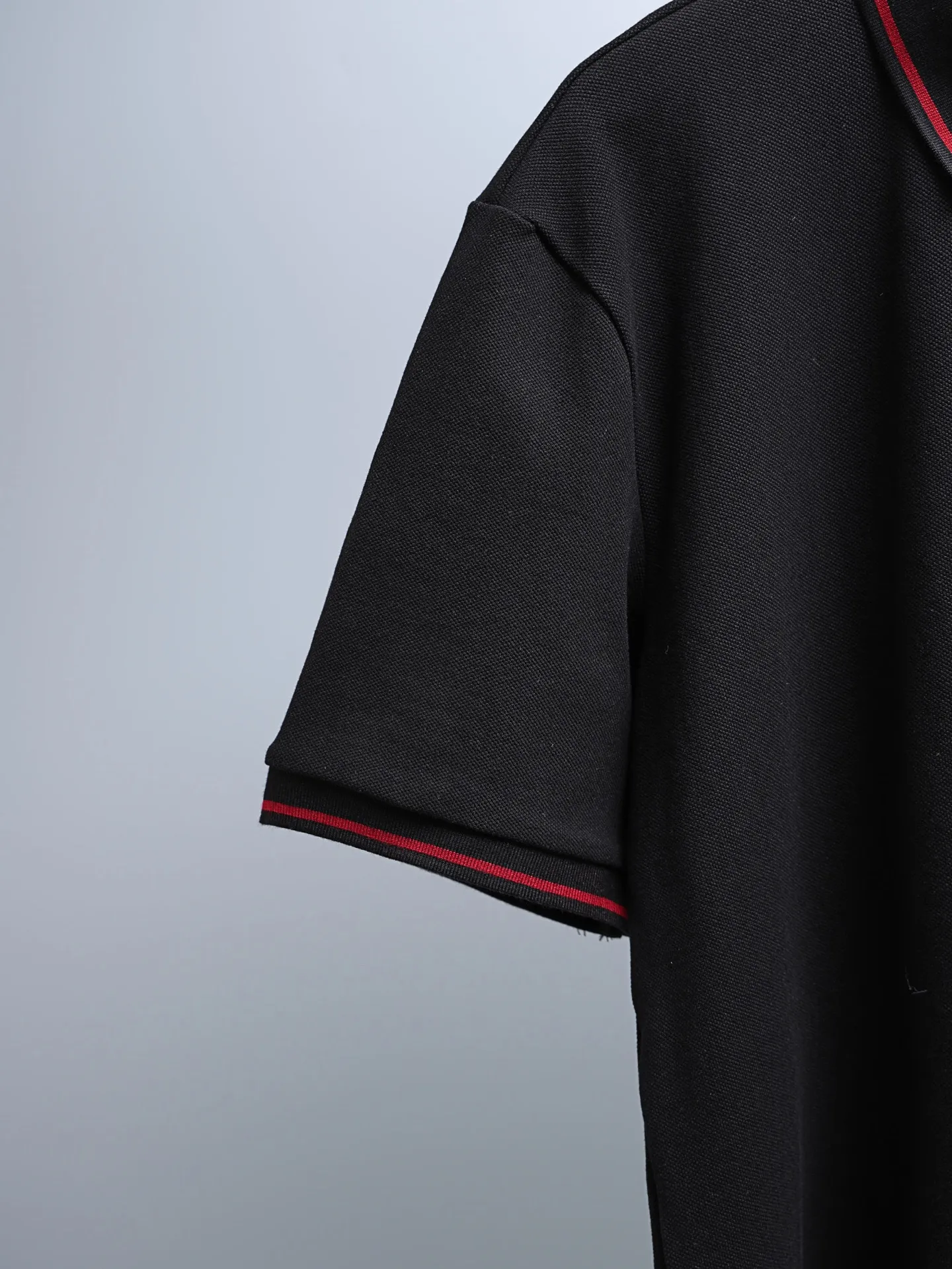Logo-Appliquéd Tipped Cotton-Piqué Polo Shirt D14011227 — view 7