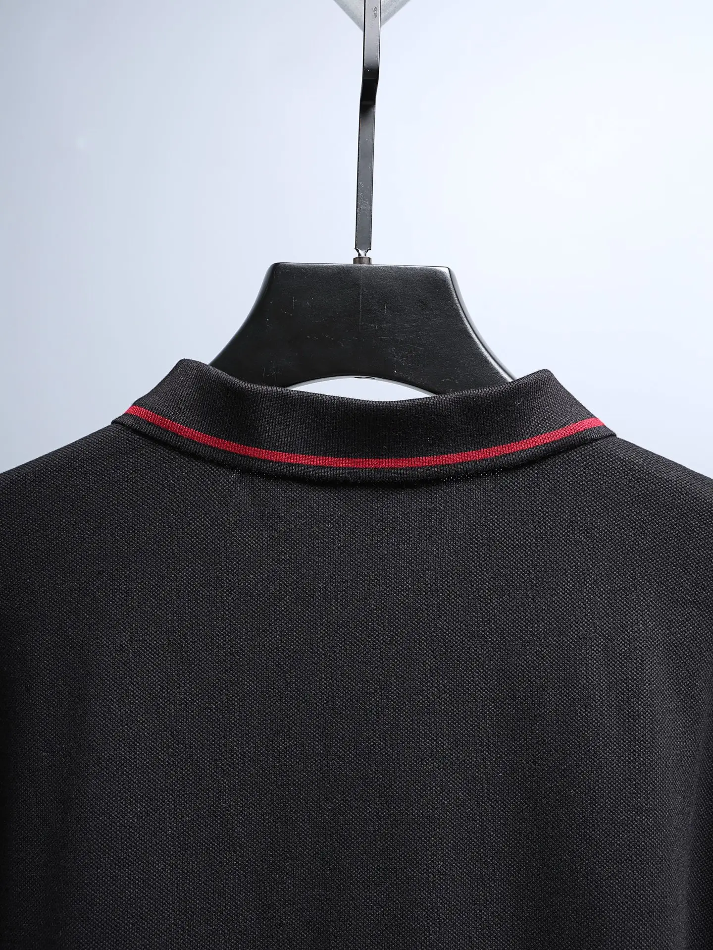 Logo-Appliquéd Tipped Cotton-Piqué Polo Shirt D14011227 — view 8