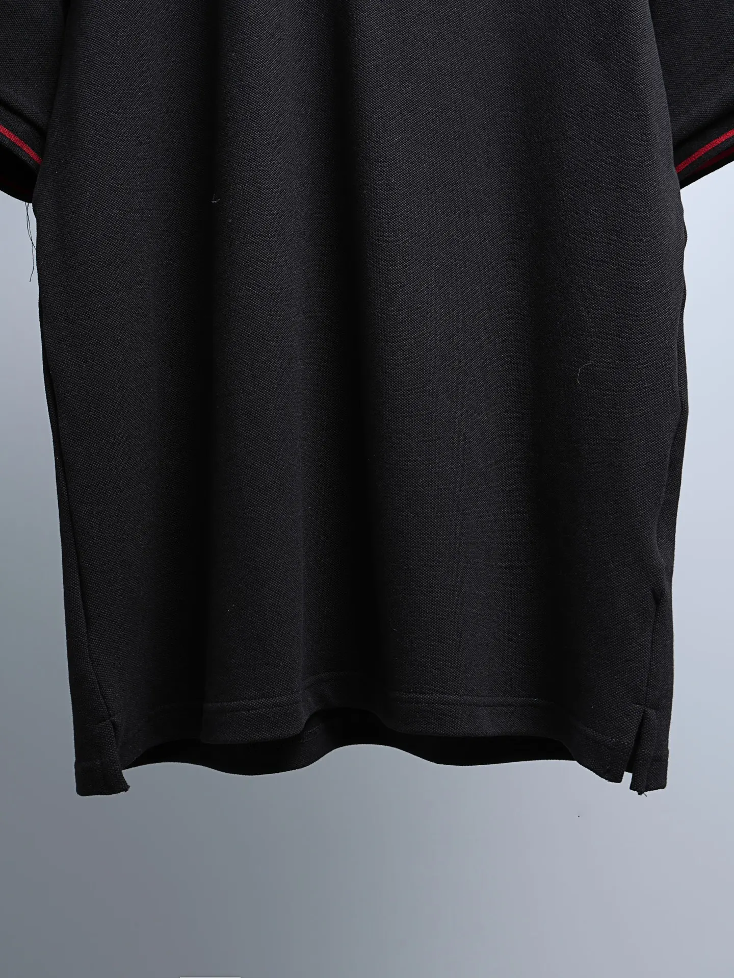 Logo-Appliquéd Tipped Cotton-Piqué Polo Shirt D14011227 — view 9