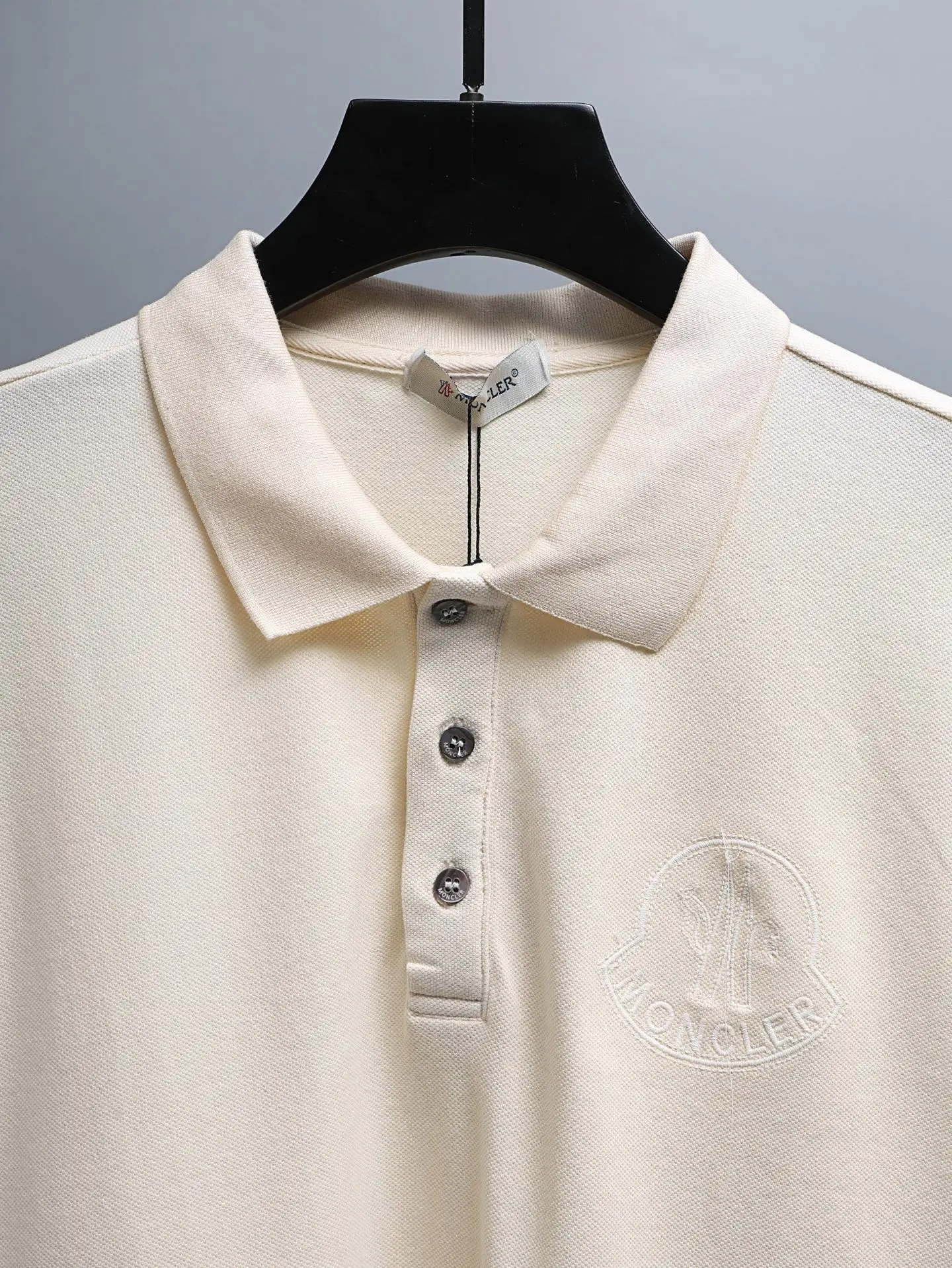 Logo-Embroidered Cotton-Piqué Polo Shirt D14011231 — view 3