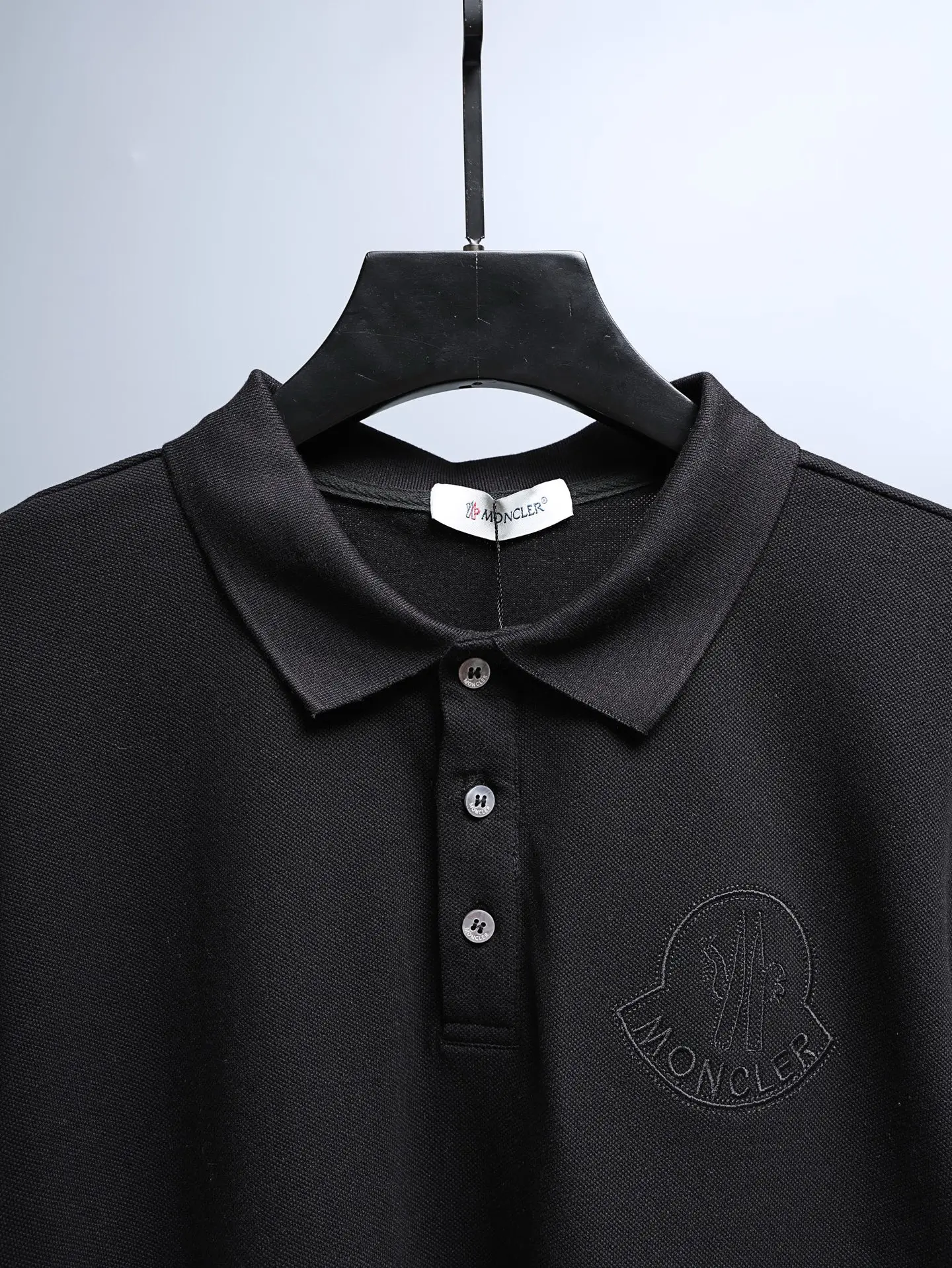 Logo-Embroidered Cotton-Piqué Polo Shirt D14011232 — view 3