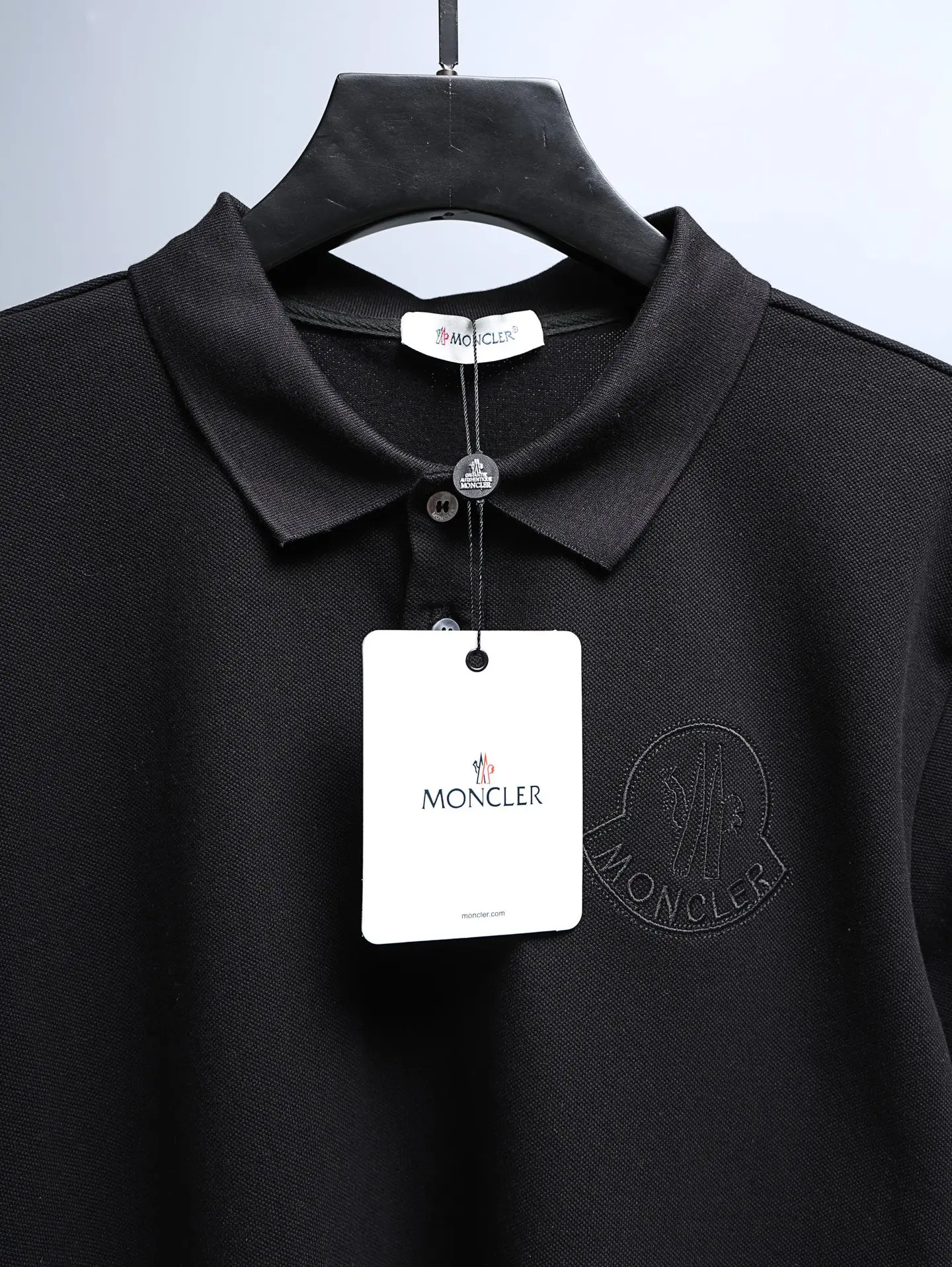 Logo-Embroidered Cotton-Piqué Polo Shirt D14011232 — view 4