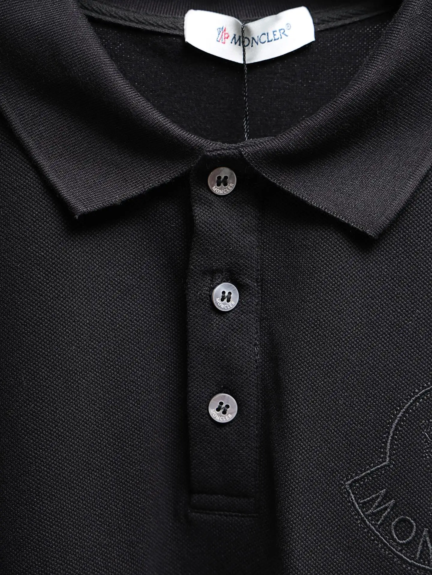 Logo-Embroidered Cotton-Piqué Polo Shirt D14011232 — view 5