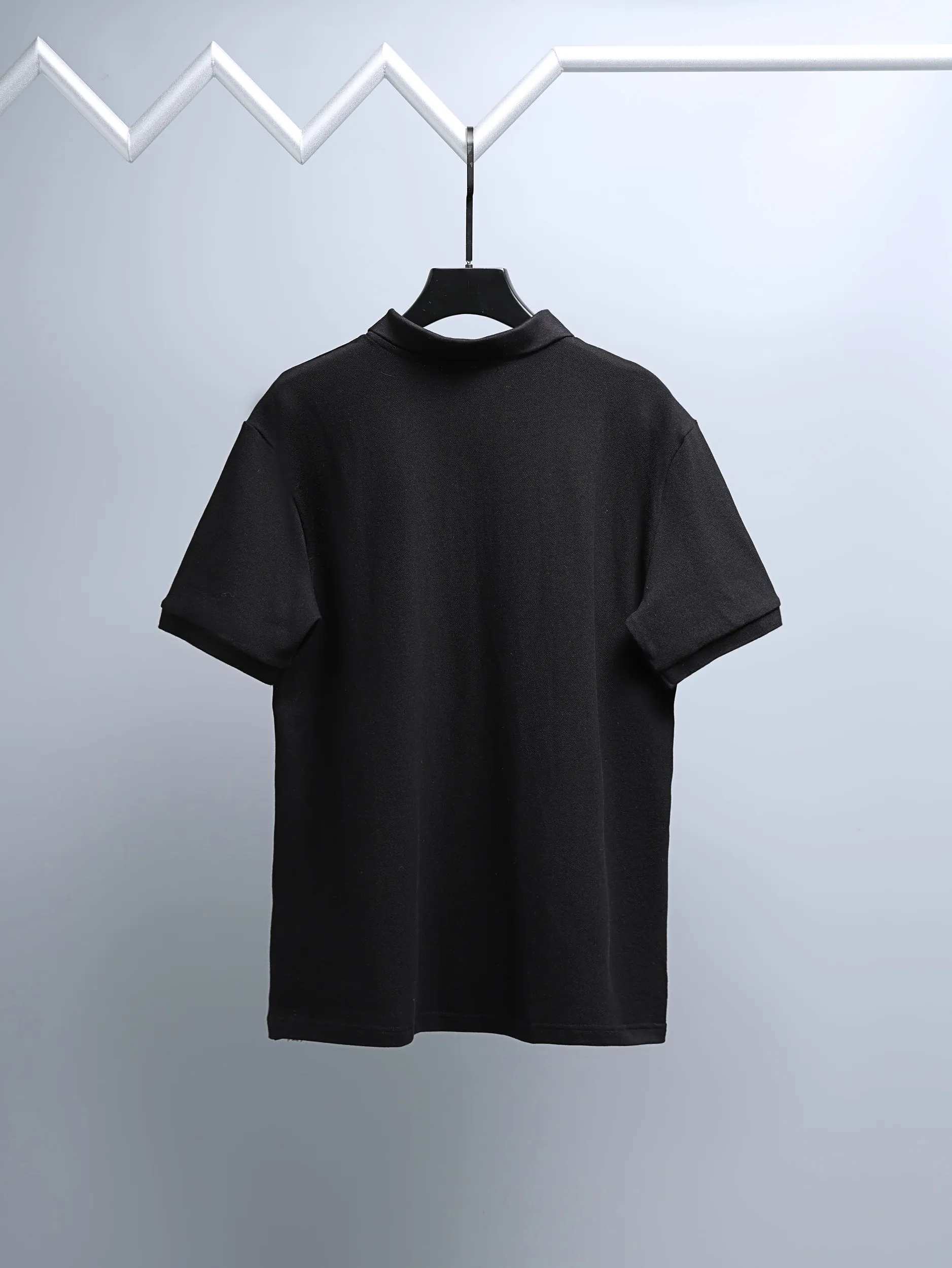 Logo-Embroidered Cotton Piqué Polo Shirt D14011230 — view 2