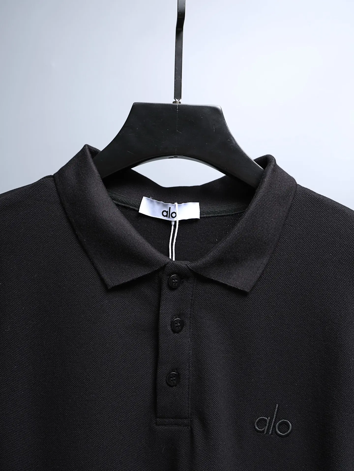 Logo-Embroidered Cotton Piqué Polo Shirt D14011230 — view 3