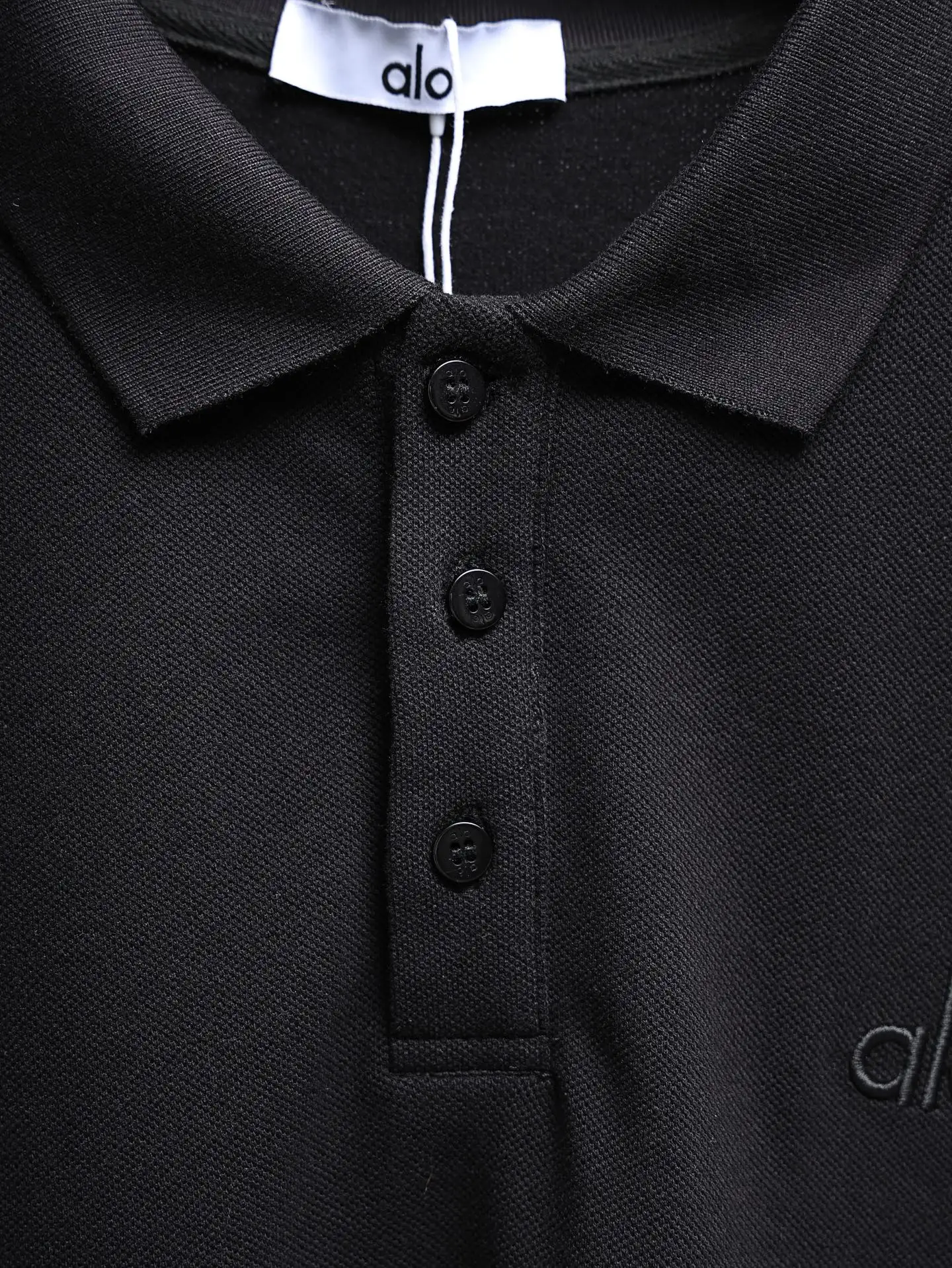 Logo-Embroidered Cotton Piqué Polo Shirt D14011230 — view 5