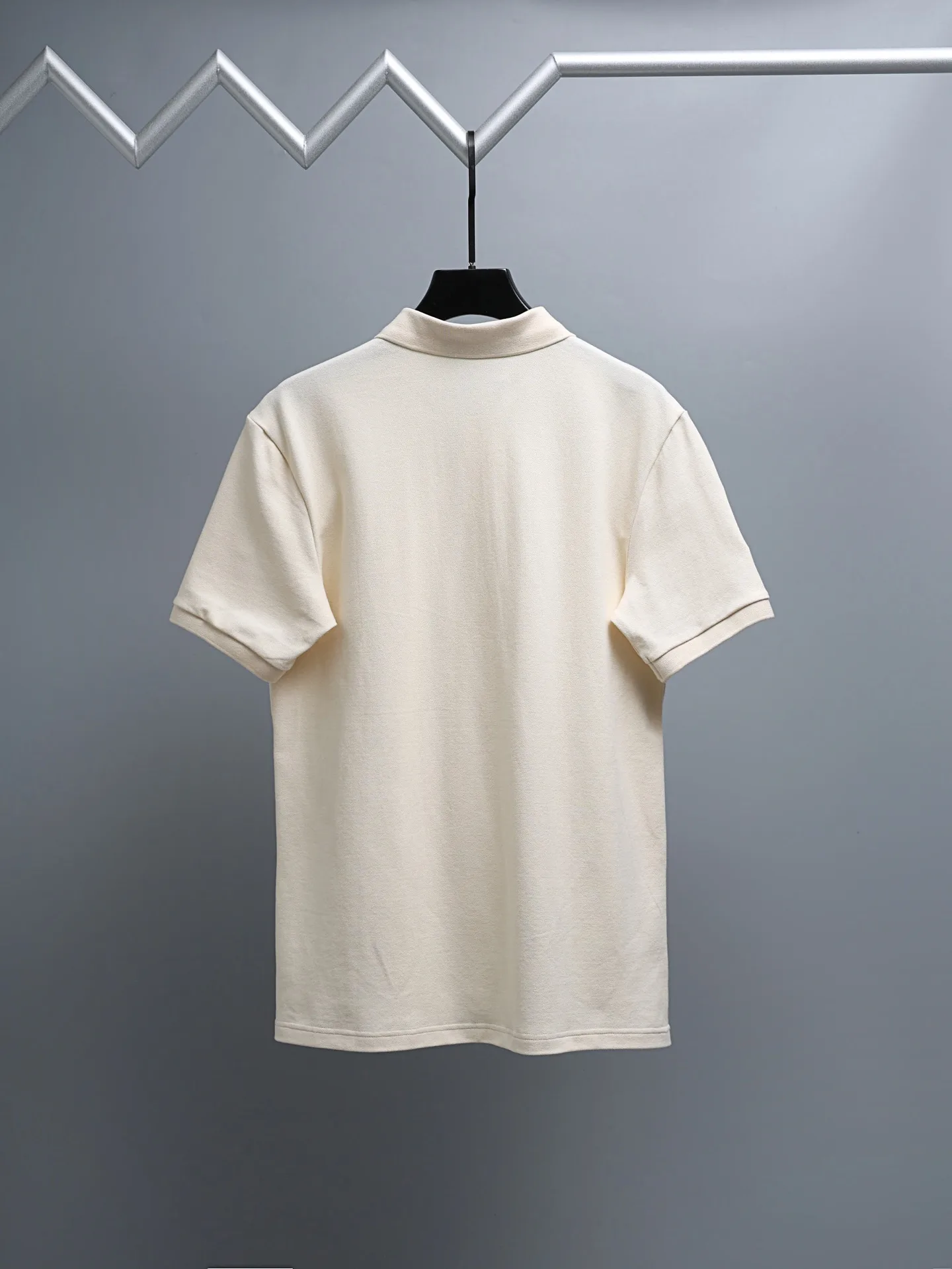 Embroidered Cotton-Piqué Polo Shirt D14011229 — view 2