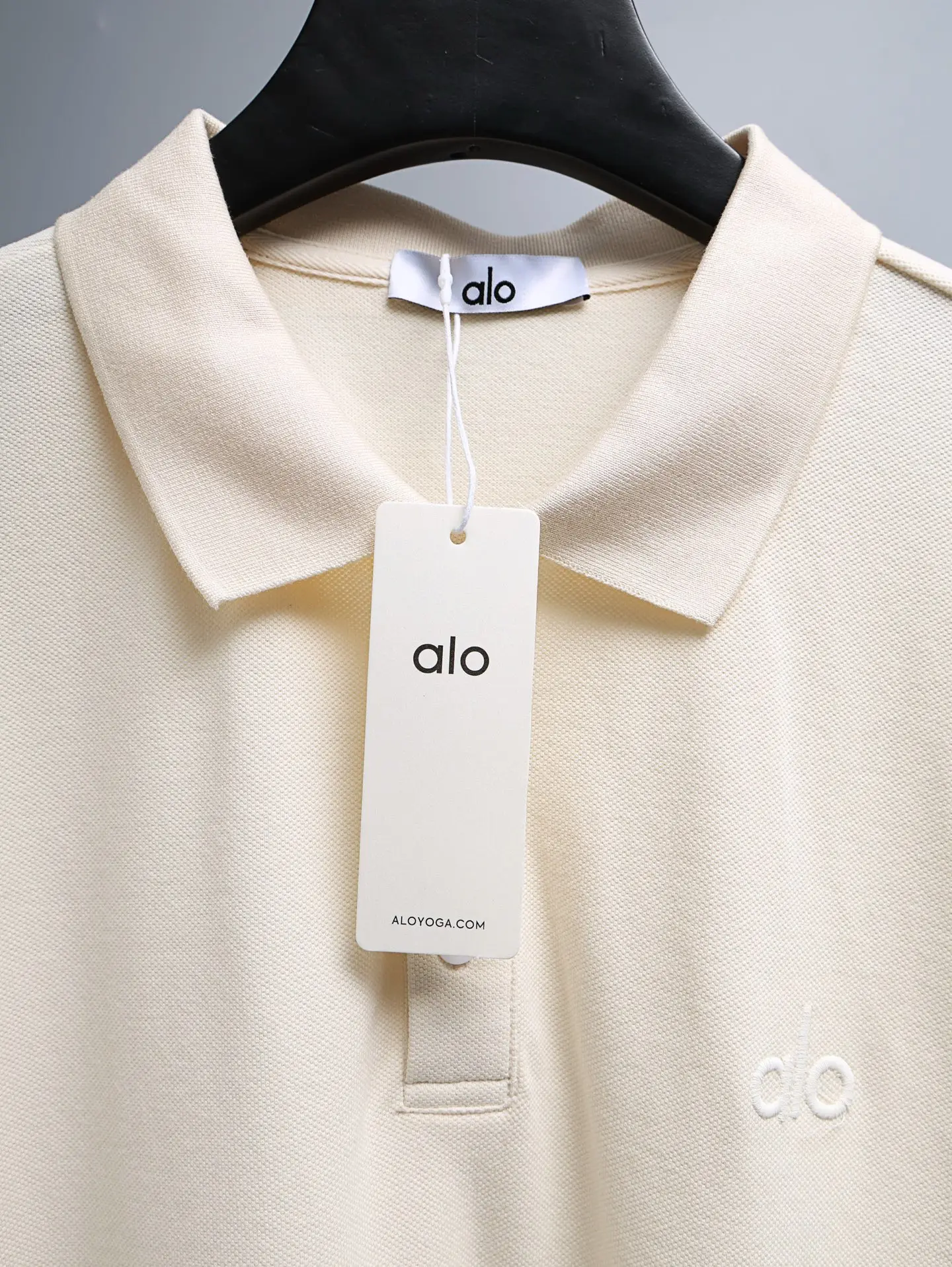 Embroidered Cotton-Piqué Polo Shirt D14011229 — view 4