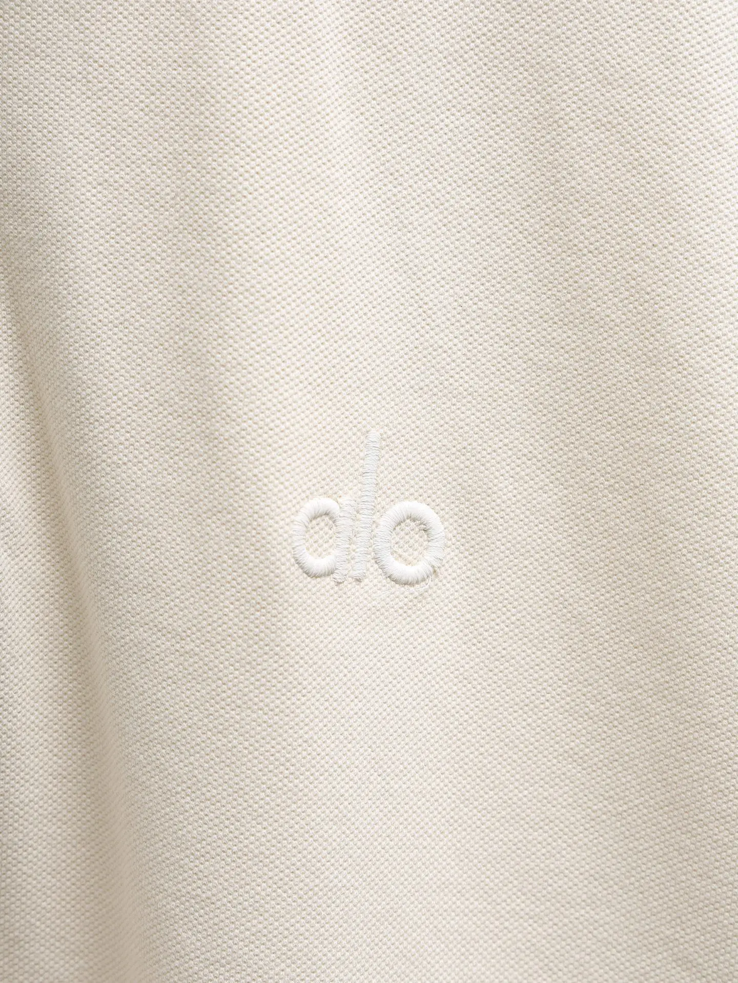 Embroidered Cotton-Piqué Polo Shirt D14011229 — view 6
