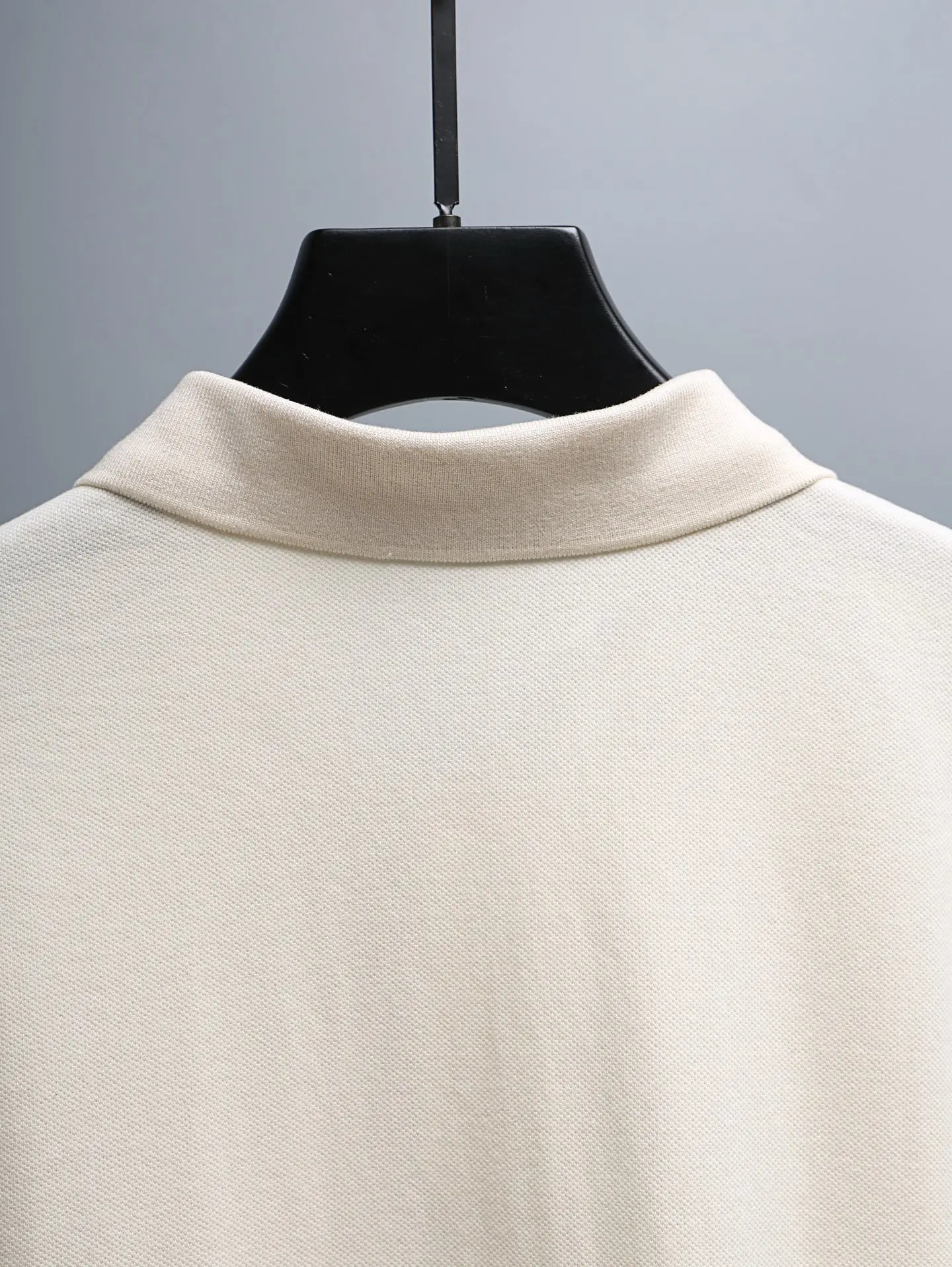 Embroidered Cotton-Piqué Polo Shirt D14011229 — view 9