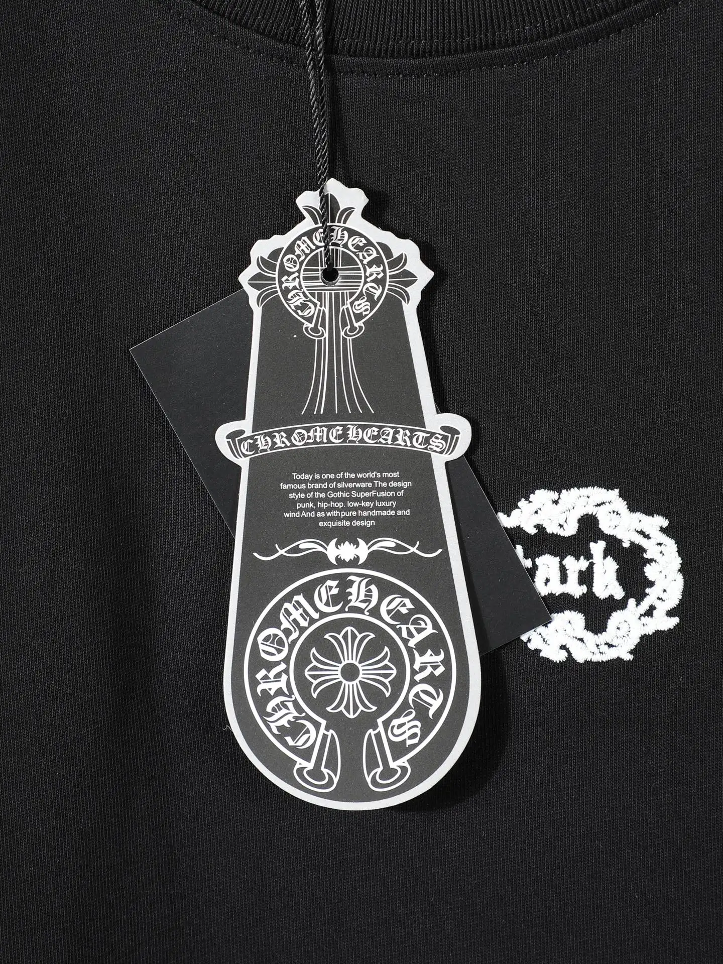 Logo Embroidered Cotton Jersey T-Shirt D14011246 — view 11