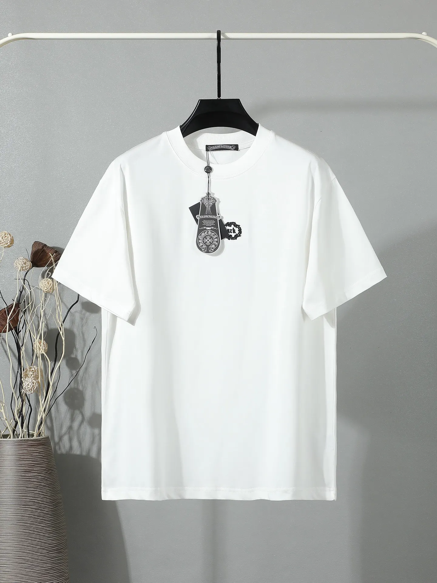 Logo Embroidered Cotton Jersey T-Shirt D14011245