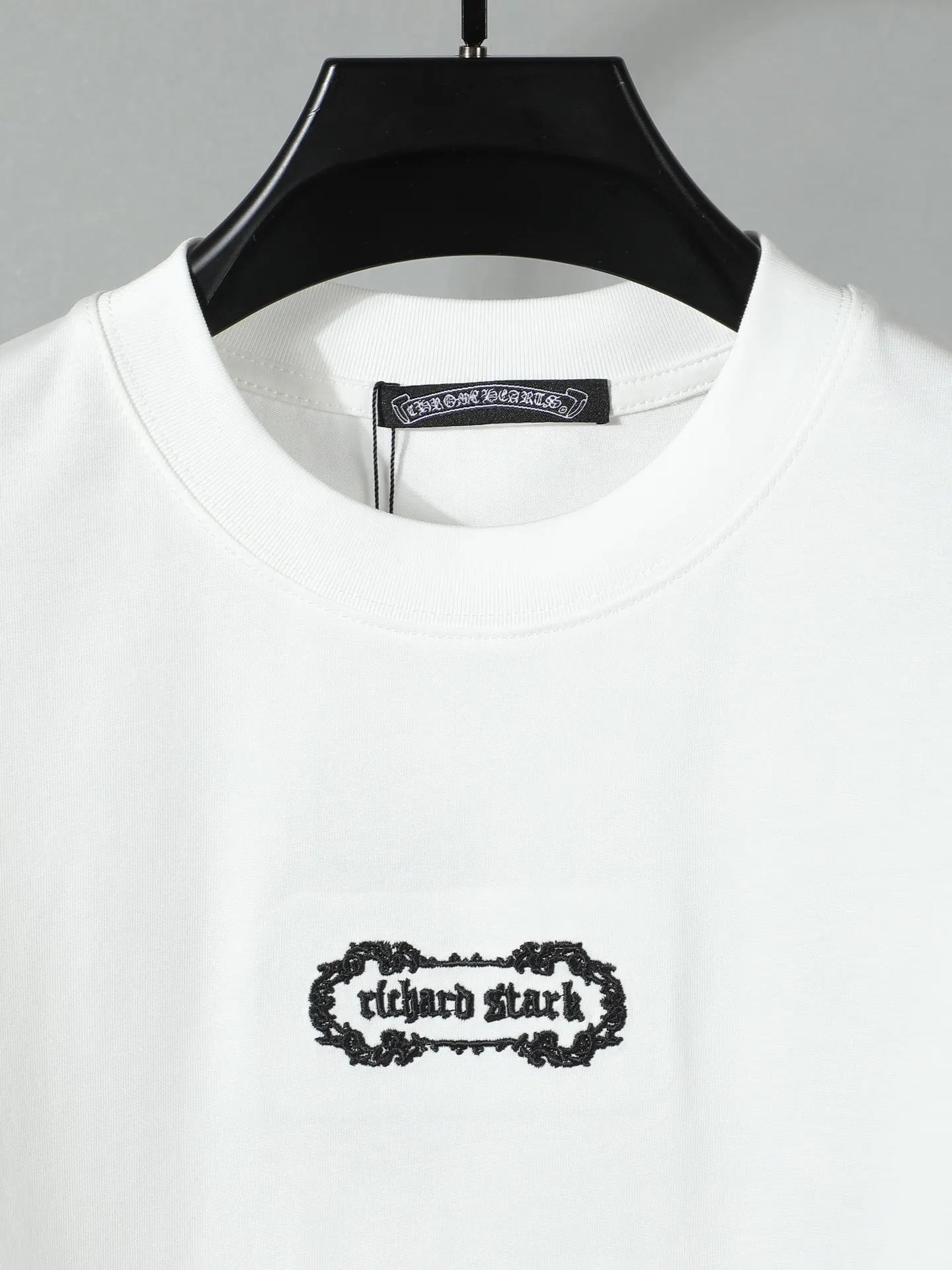 Logo Embroidered Cotton Jersey T-Shirt D14011245 — view 3