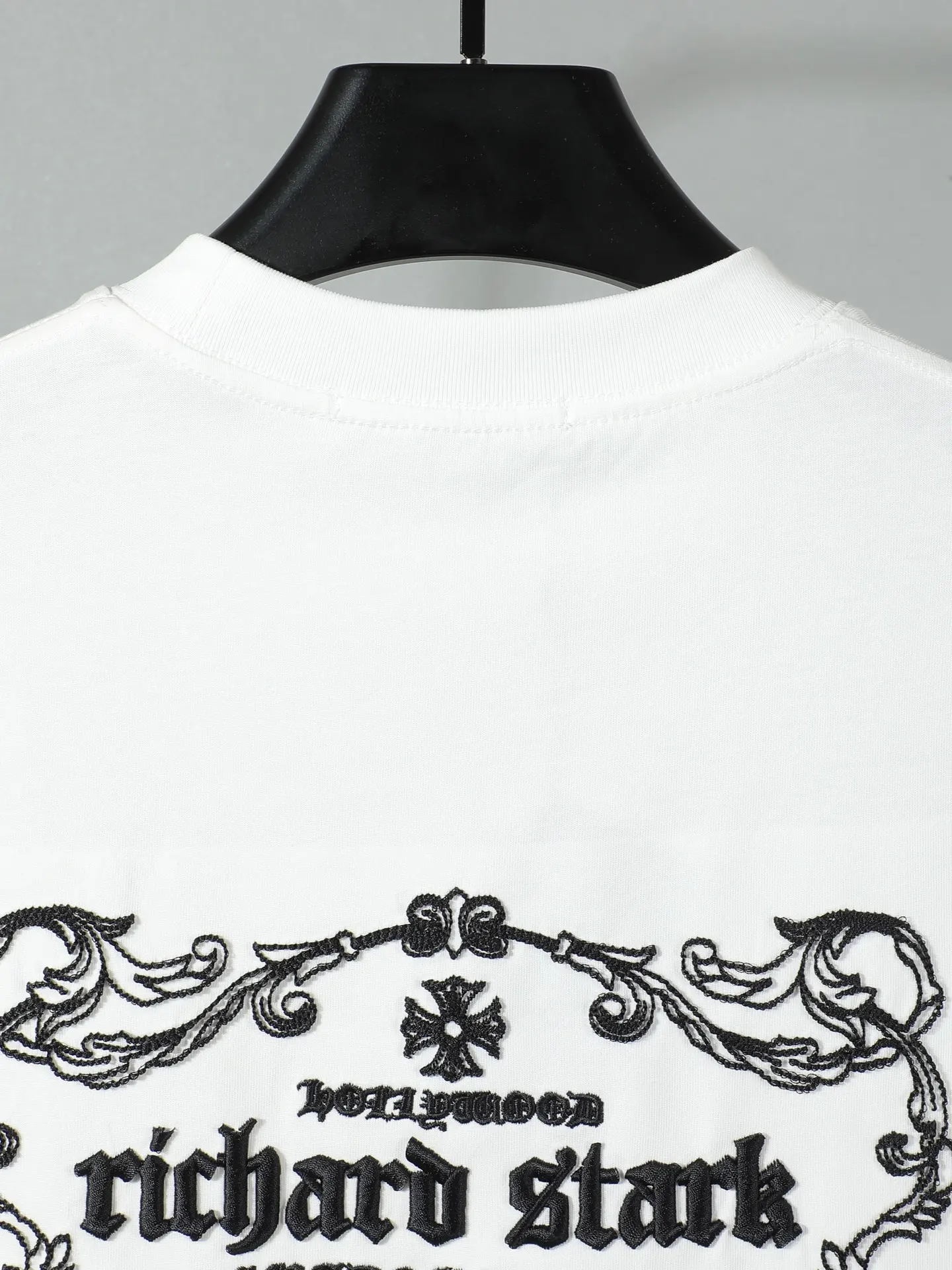Logo Embroidered Cotton Jersey T-Shirt D14011245 — view 6