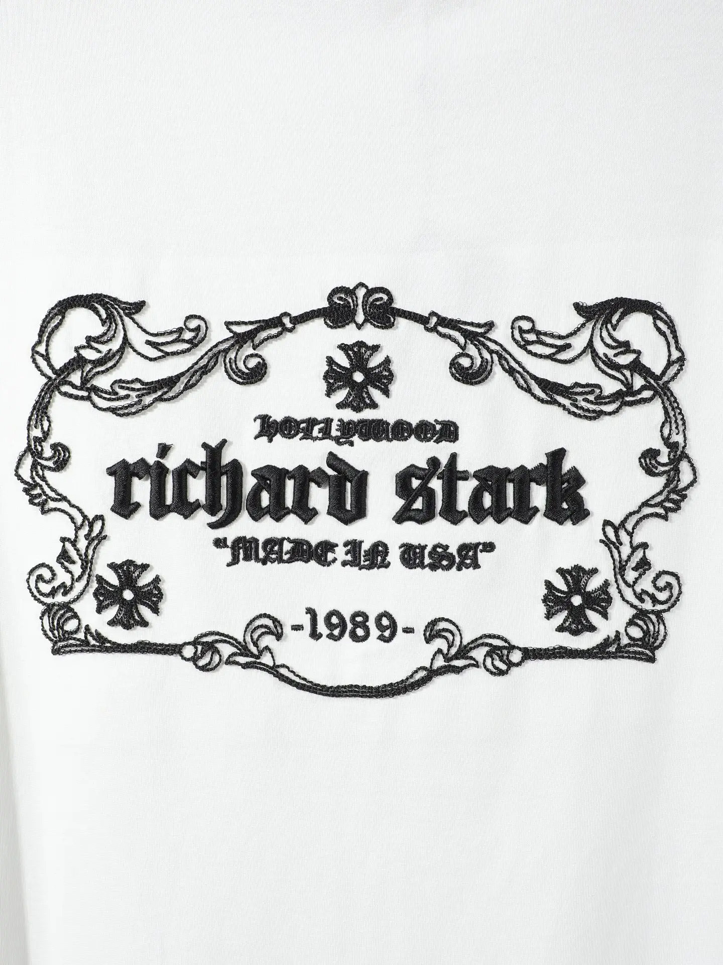 Logo Embroidered Cotton Jersey T-Shirt D14011245 — view 7