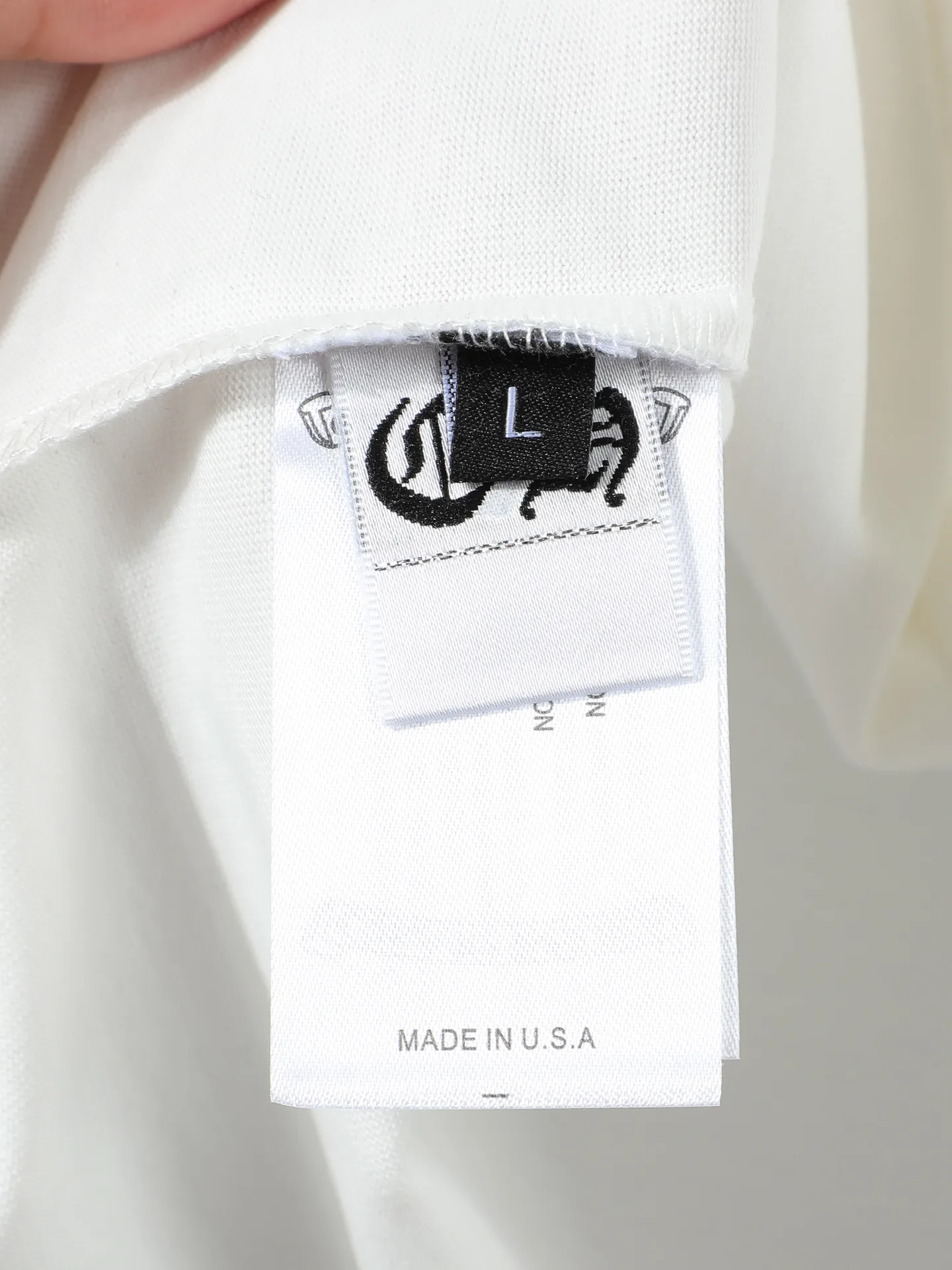 Logo Embroidered Cotton Jersey T-Shirt D14011245 — view 12