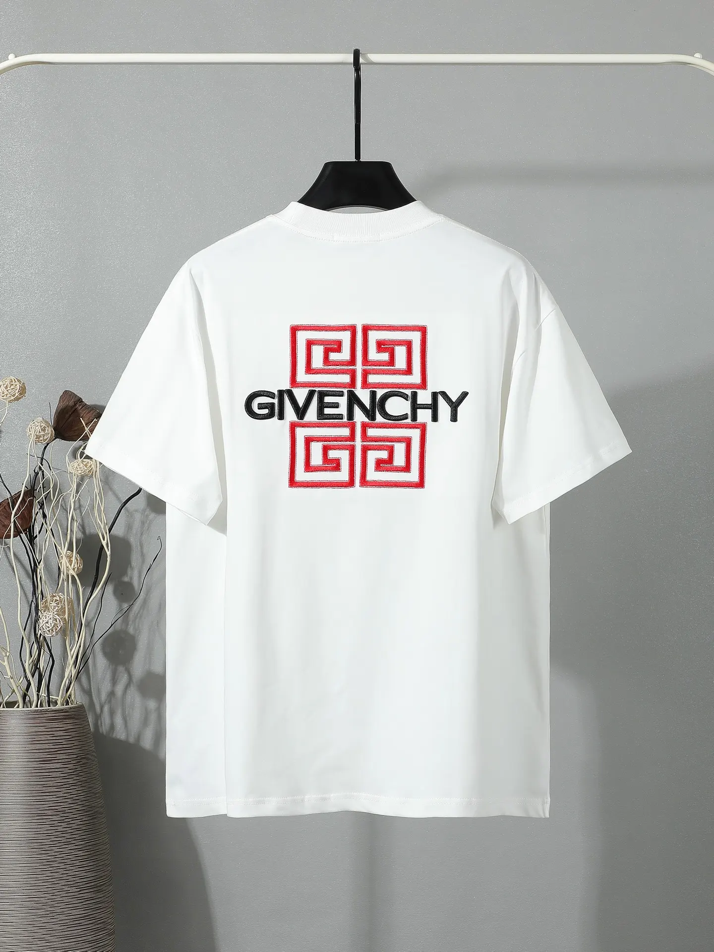 Logo Embroidery Cotton Jersey T-Shirt D14011236 — view 2