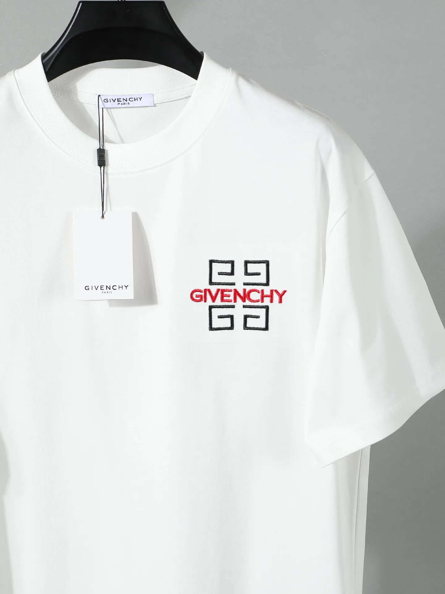 Logo Embroidery Cotton Jersey T-Shirt D14011236 — view 3