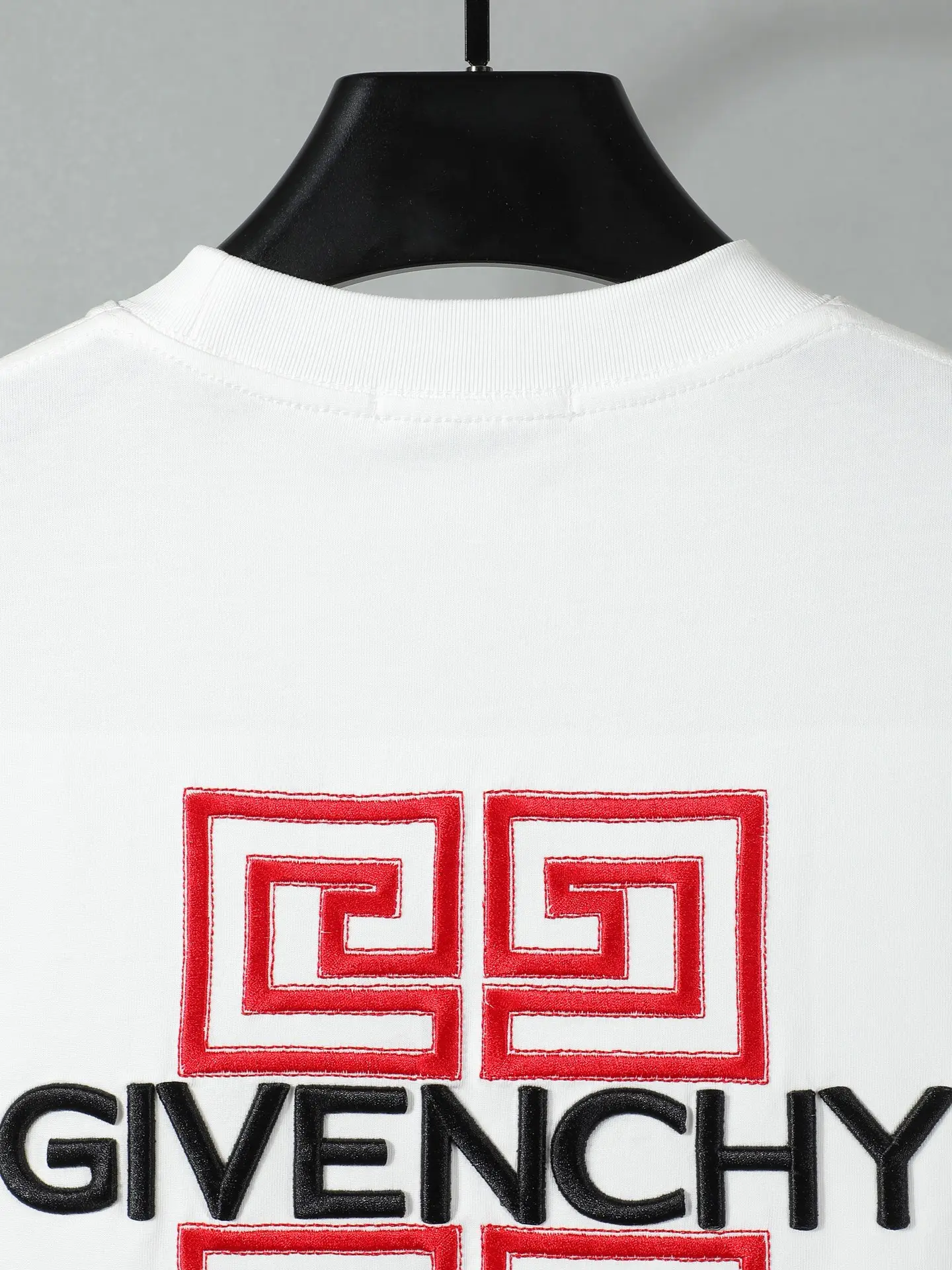 Logo Embroidery Cotton Jersey T-Shirt D14011236 — view 6