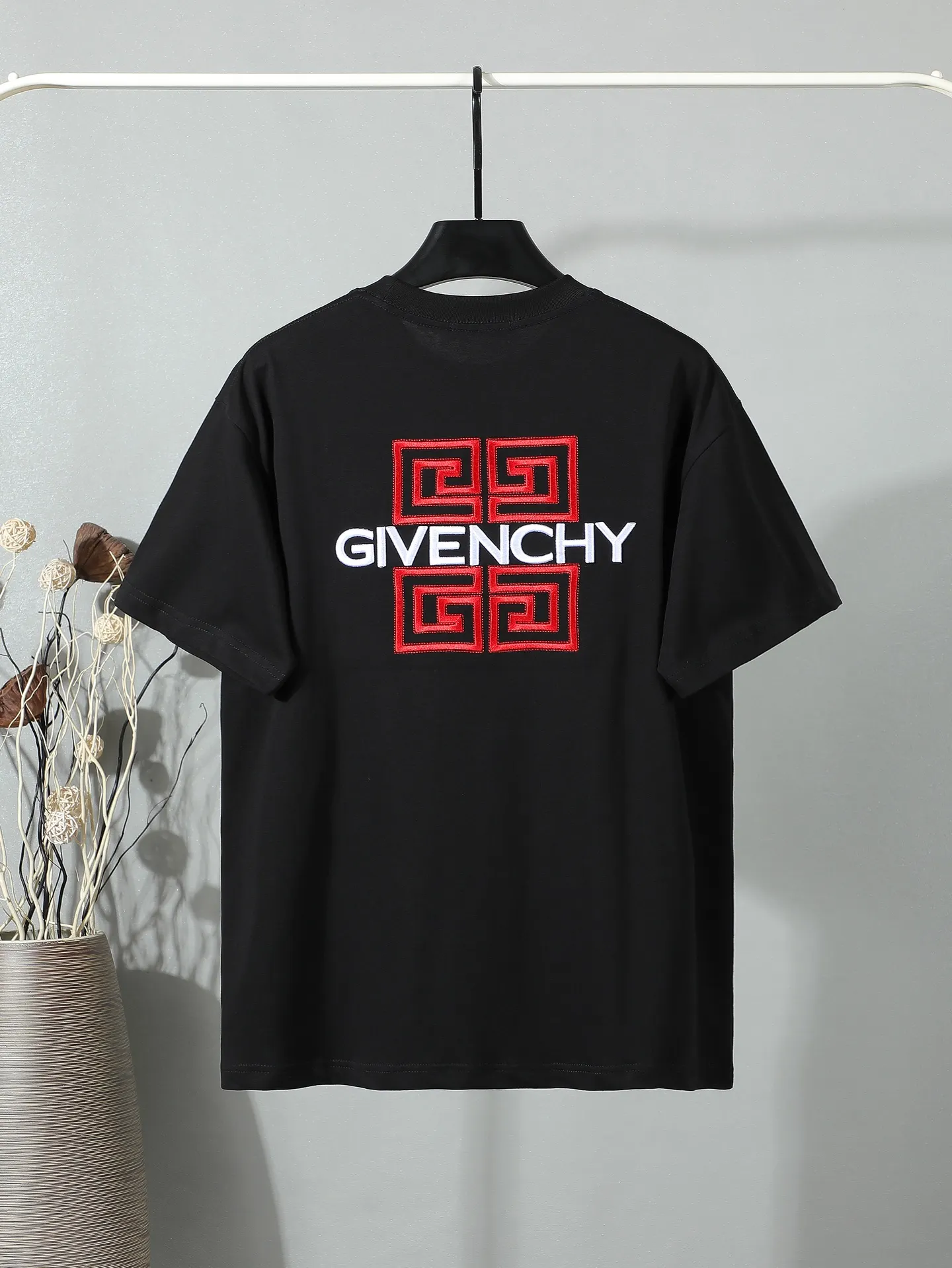 4G Logo Embroidered Cotton T-Shirt D14011235 — view 2