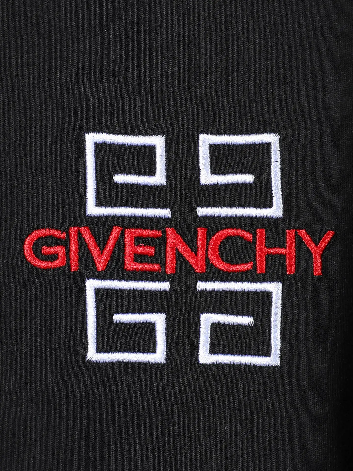 4G Logo Embroidered Cotton T-Shirt D14011235 — view 4