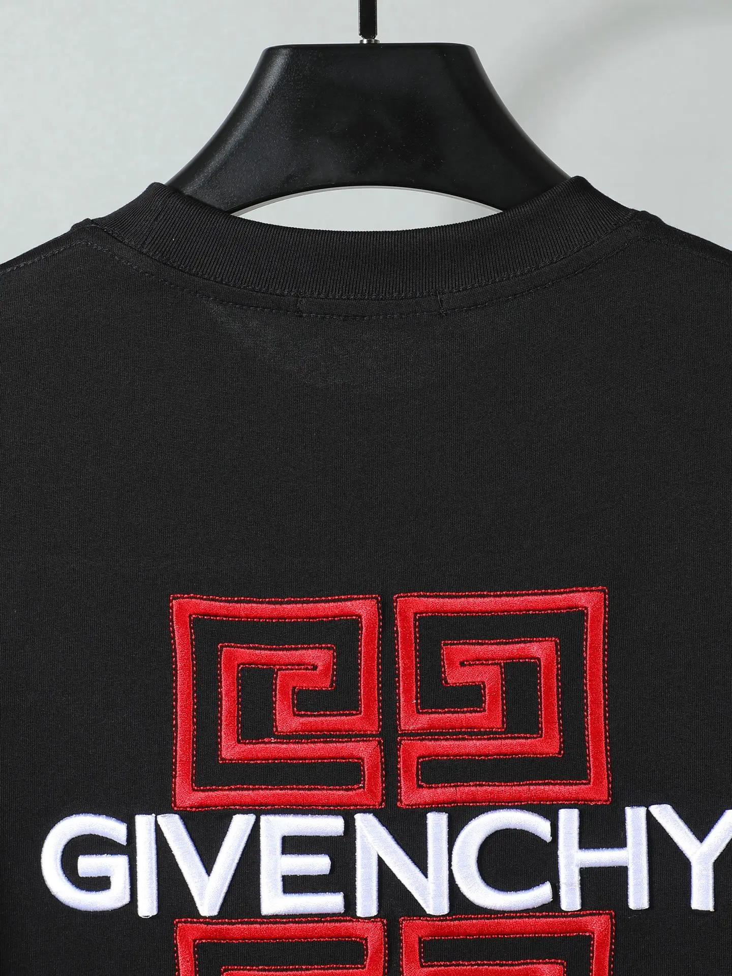 4G Logo Embroidered Cotton T-Shirt D14011235 — view 6