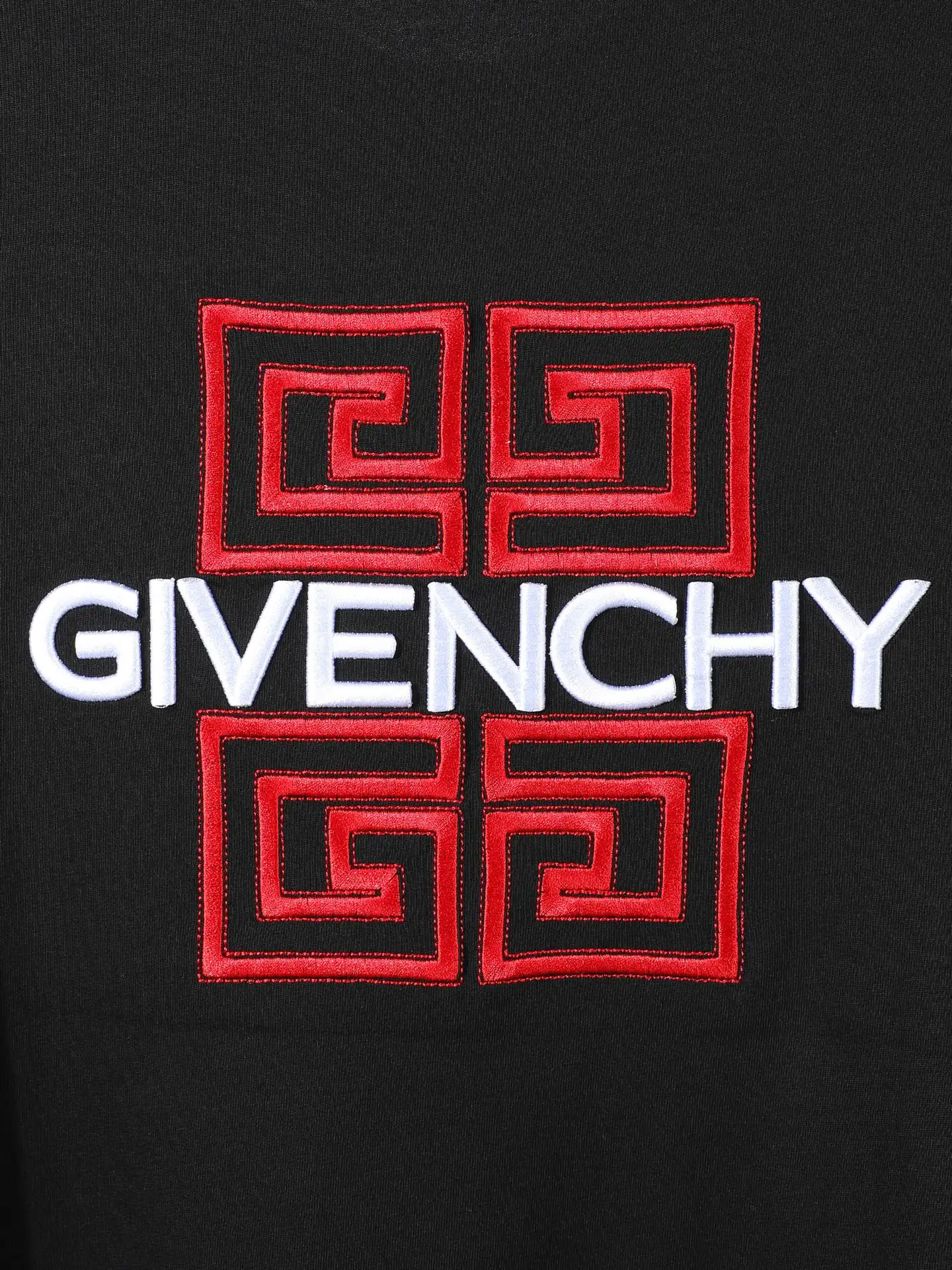 4G Logo Embroidered Cotton T-Shirt D14011235 — view 7