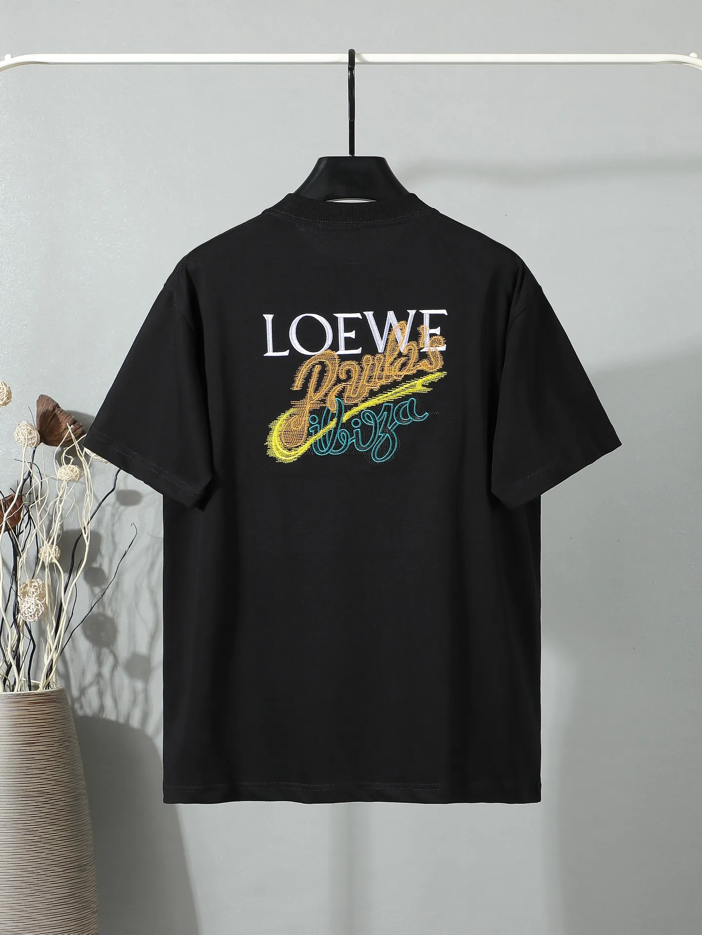 Anagram Embroidered Cotton T-Shirt D14011237 — view 2