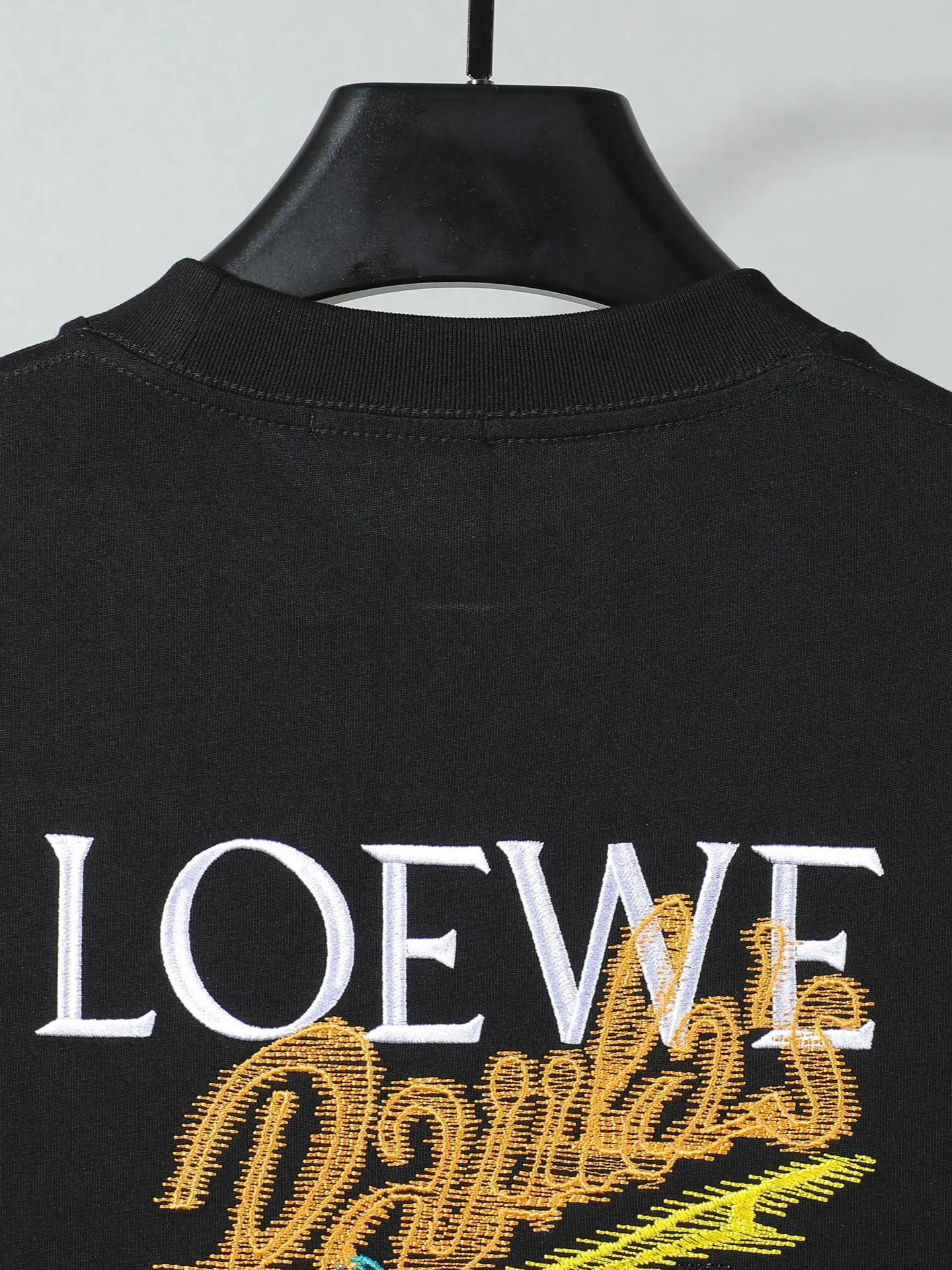 Anagram Embroidered Cotton T-Shirt D14011237 — view 6