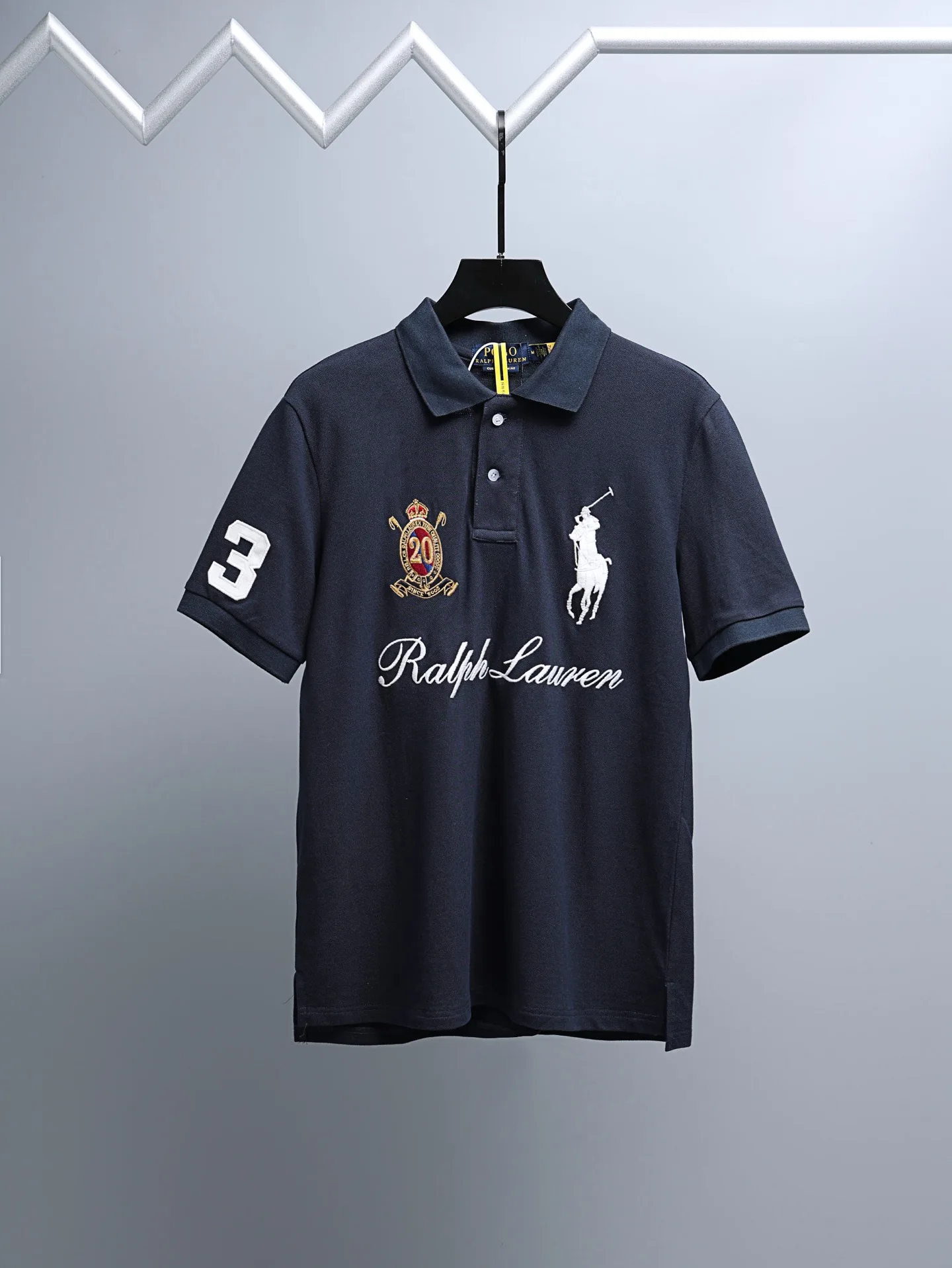 Embroidered Cotton Piqué Polo Shirt D15511234