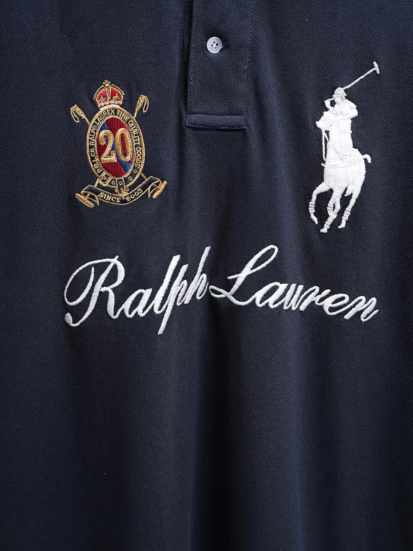 Embroidered Cotton Piqué Polo Shirt D15511234 — view 7
