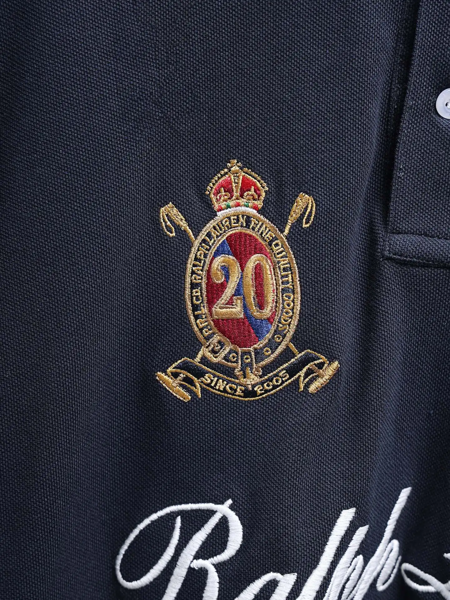 Embroidered Cotton Piqué Polo Shirt D15511234 — view 8