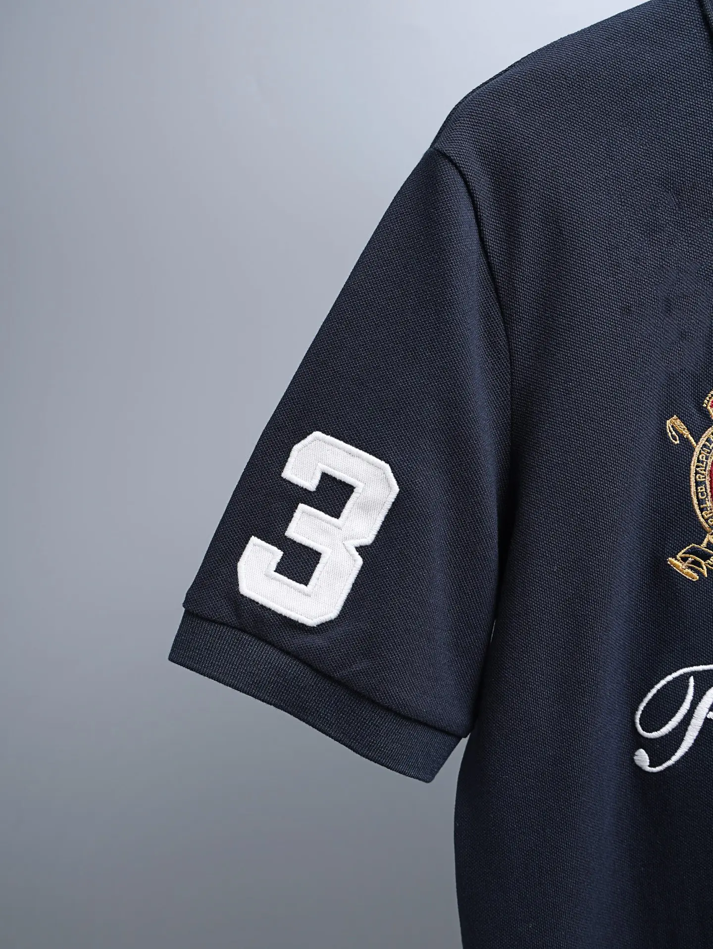 Embroidered Cotton Piqué Polo Shirt D15511234 — view 9