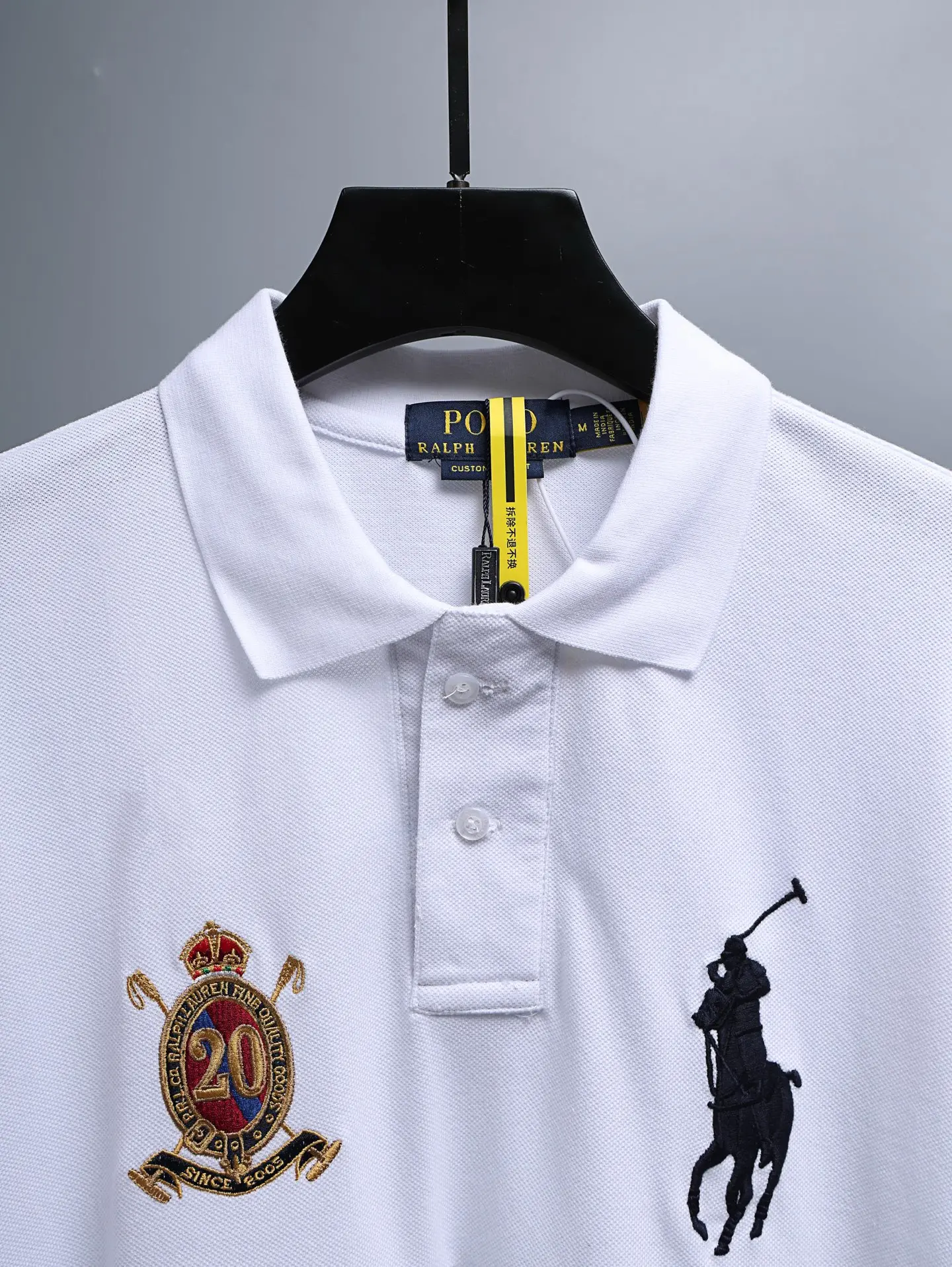 Embroidered Cotton Piqué Polo Shirt D15511233 — view 3