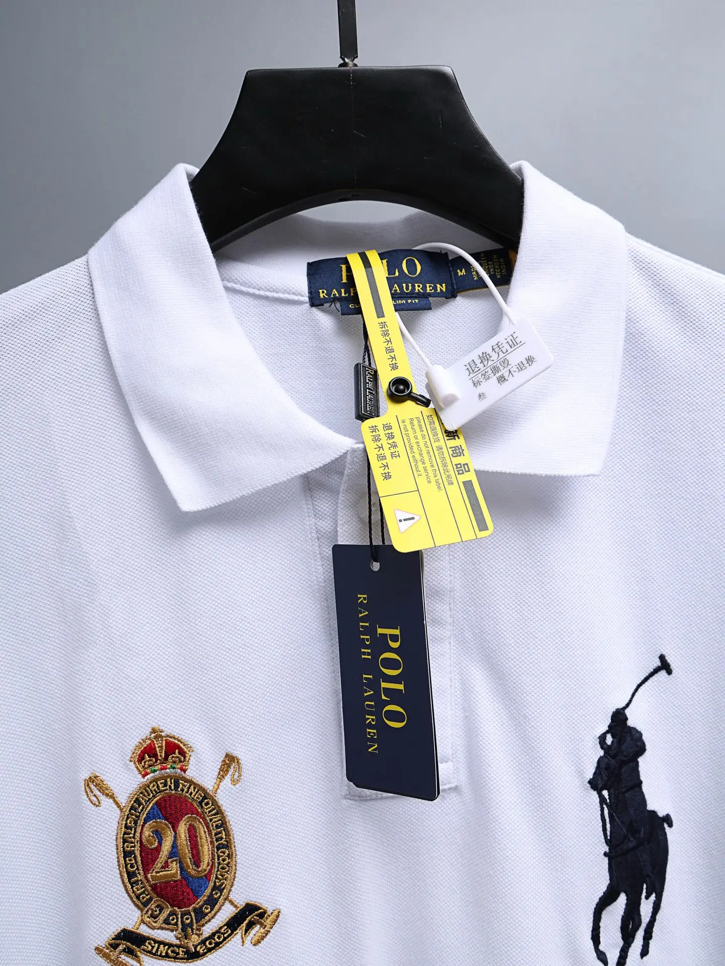 Embroidered Cotton Piqué Polo Shirt D15511233 — view 4