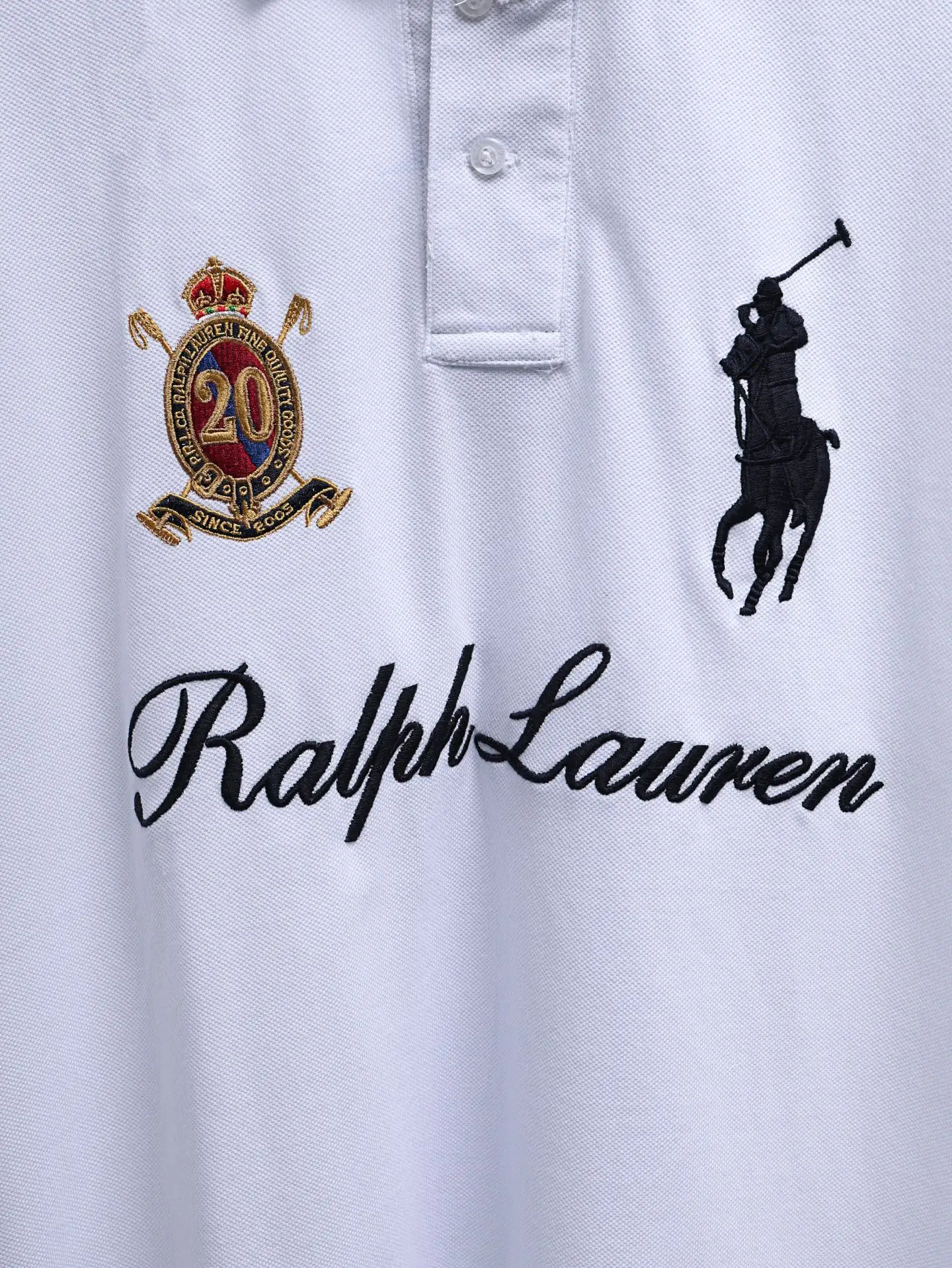 Embroidered Cotton Piqué Polo Shirt D15511233 — view 5