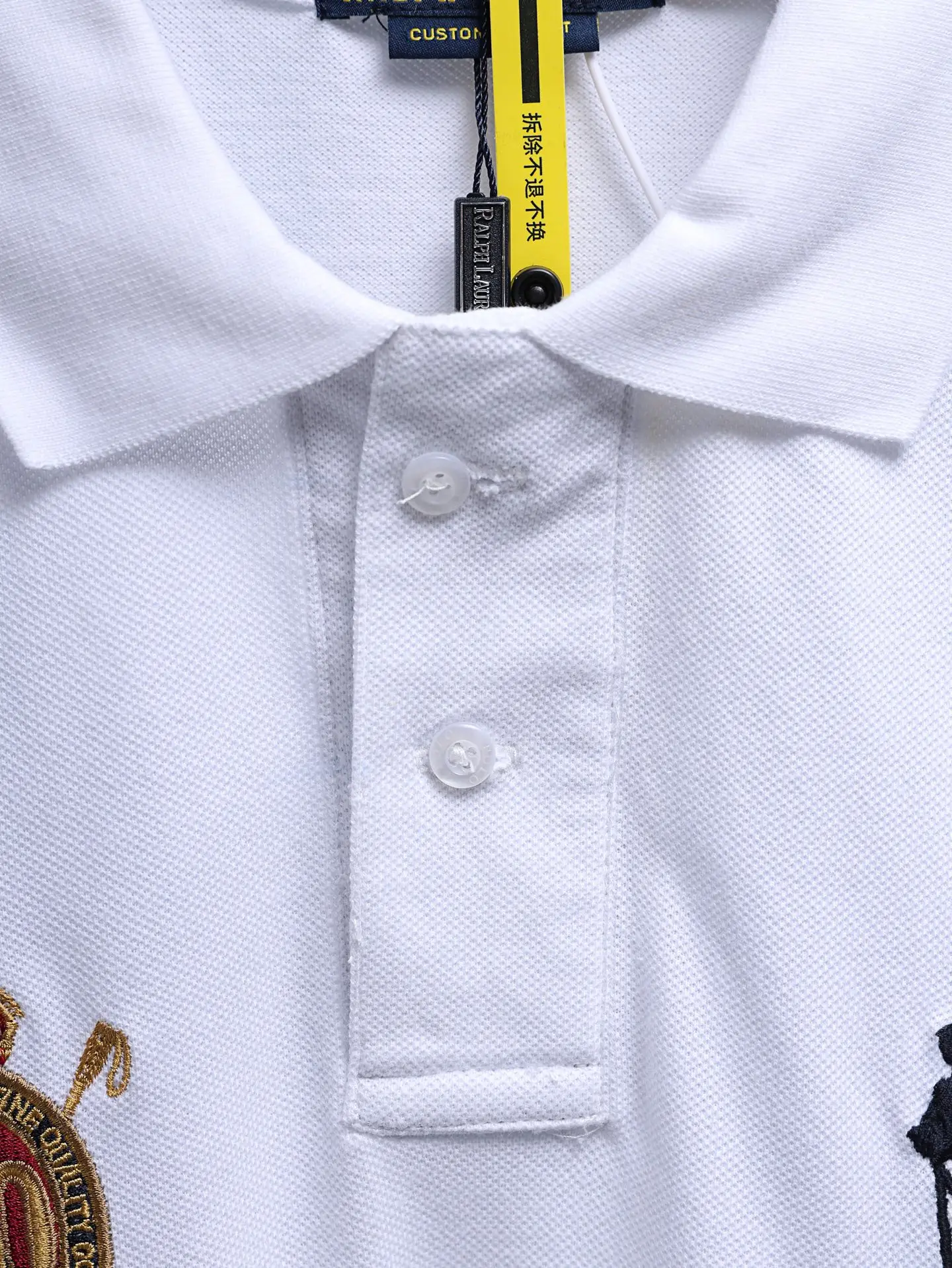 Embroidered Cotton Piqué Polo Shirt D15511233 — view 6