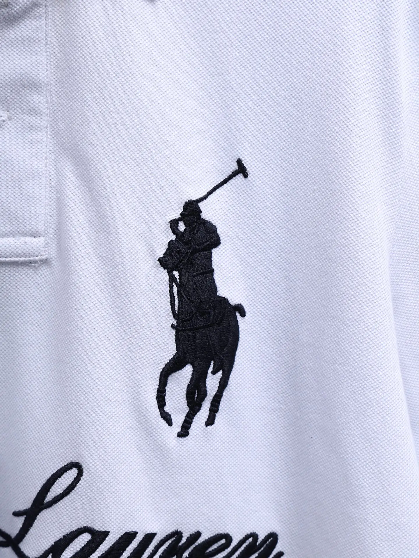 Embroidered Cotton Piqué Polo Shirt D15511233 — view 8