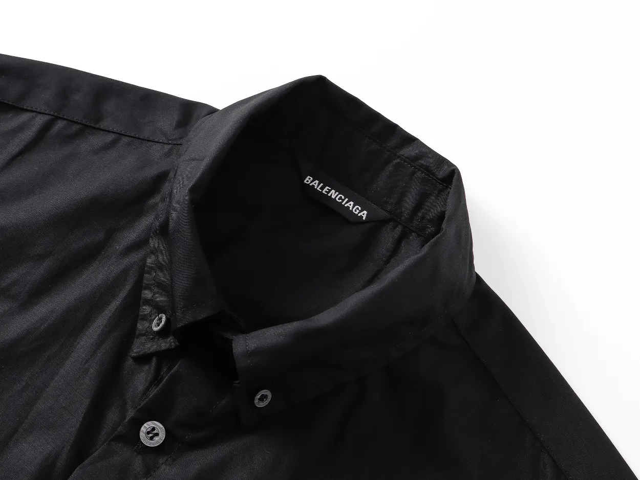 Logo Print Short-Sleeve Button-Down Shirt D16511286 — view 3