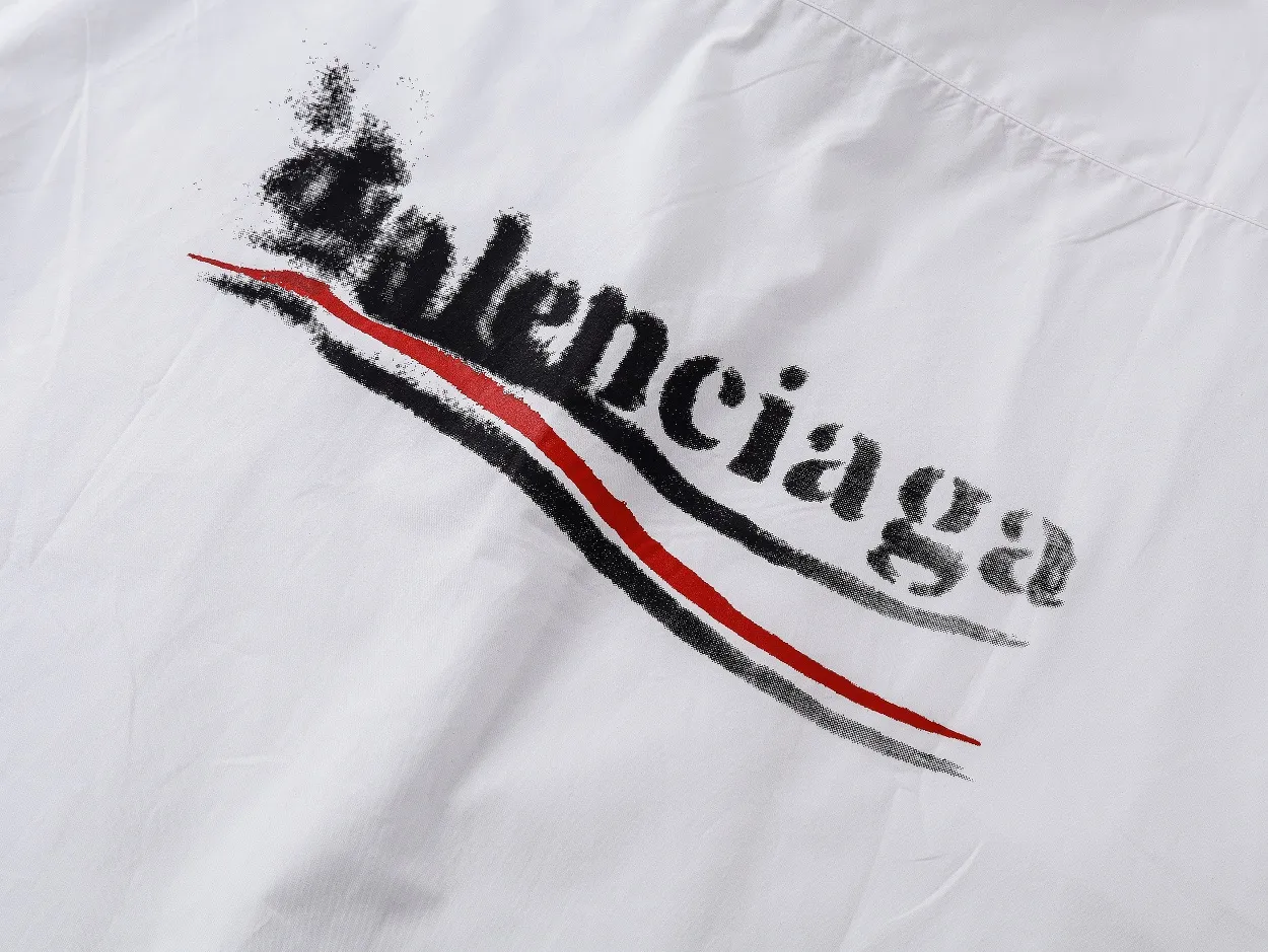 Logo Print Short-Sleeve Cotton Shirt D16511290 — view 5