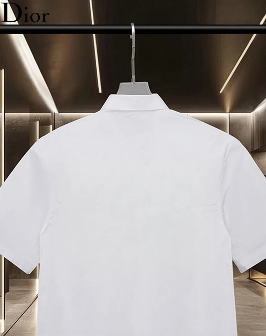 Logo Embroidered Short-Sleeve Shirt D17511309 — view 4