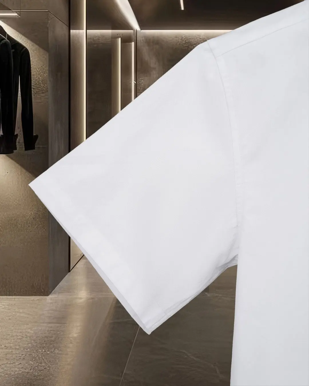 Logo Embroidered Short-Sleeve Shirt D17511309 — view 9