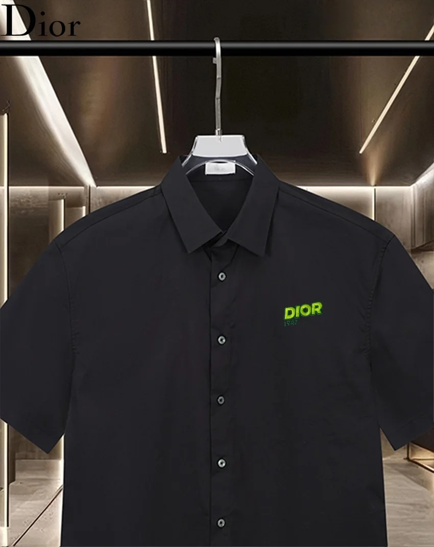 Logo Embroidered Short-Sleeve Shirt D17511308 — view 3