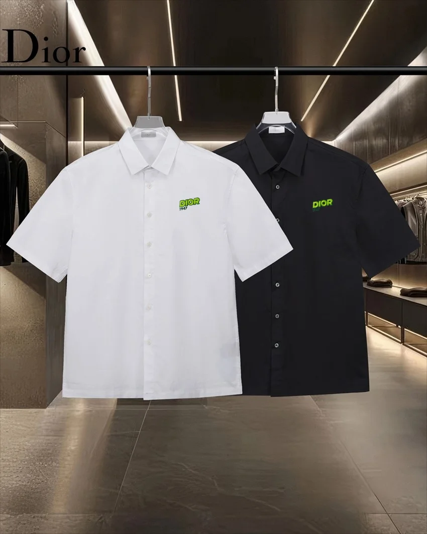 Logo Embroidered Short-Sleeve Shirt D17511308 — view 12