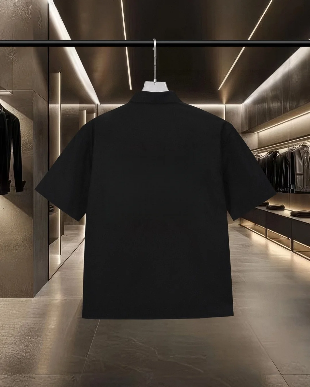 Logo Embroidered Short-Sleeve Shirt D17511298 — view 2
