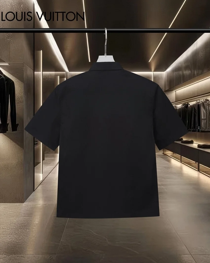 Logo-Embroidered Short-Sleeve Shirt D17511326 — view 2