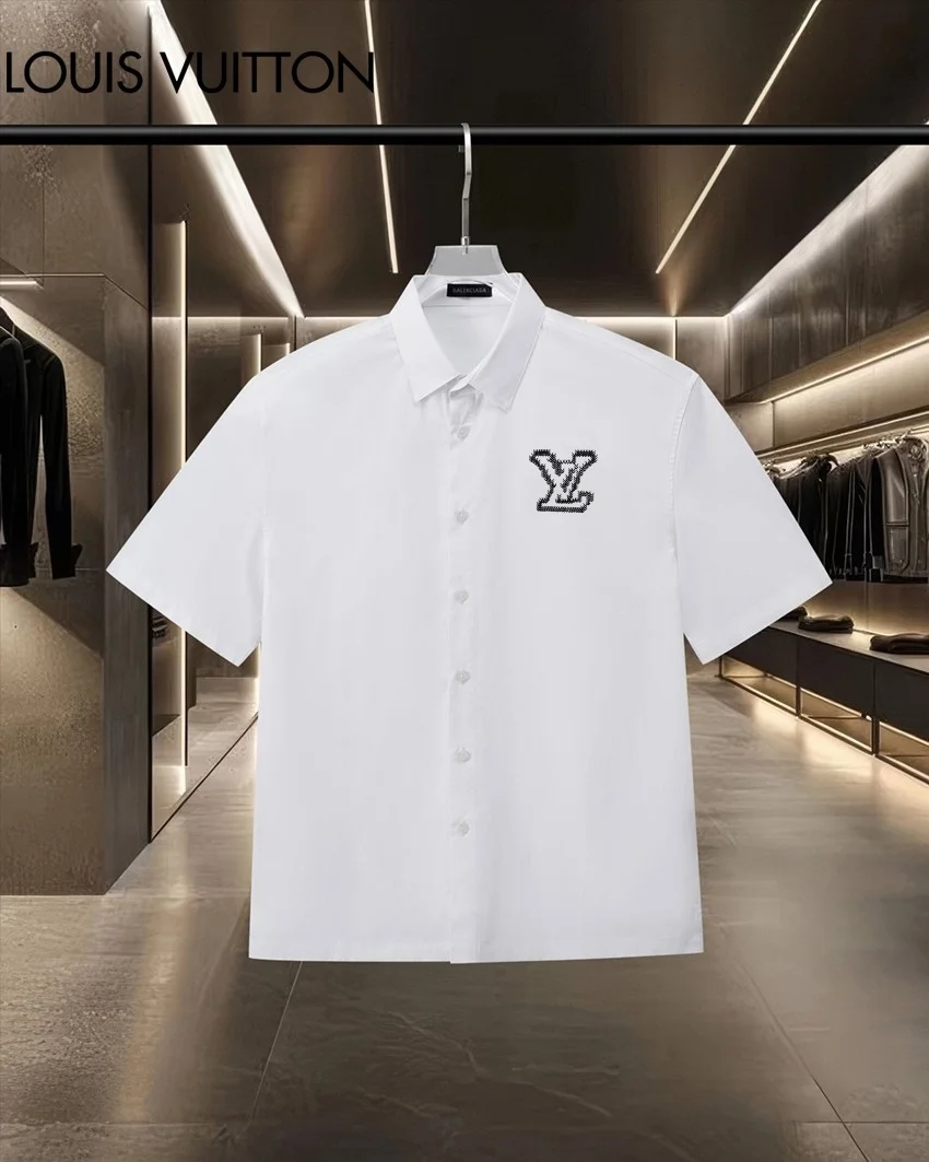 Logo Embroidered Short-Sleeve Shirt D17511331