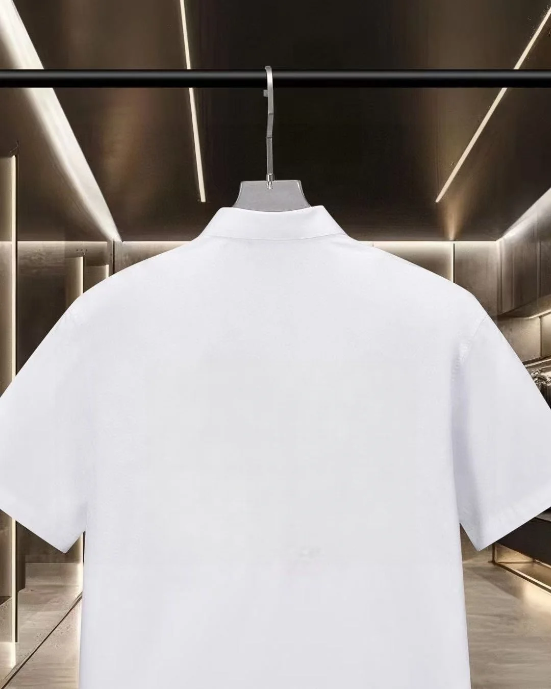Logo-Embroidered Short-Sleeve Shirt D17511299 — view 5